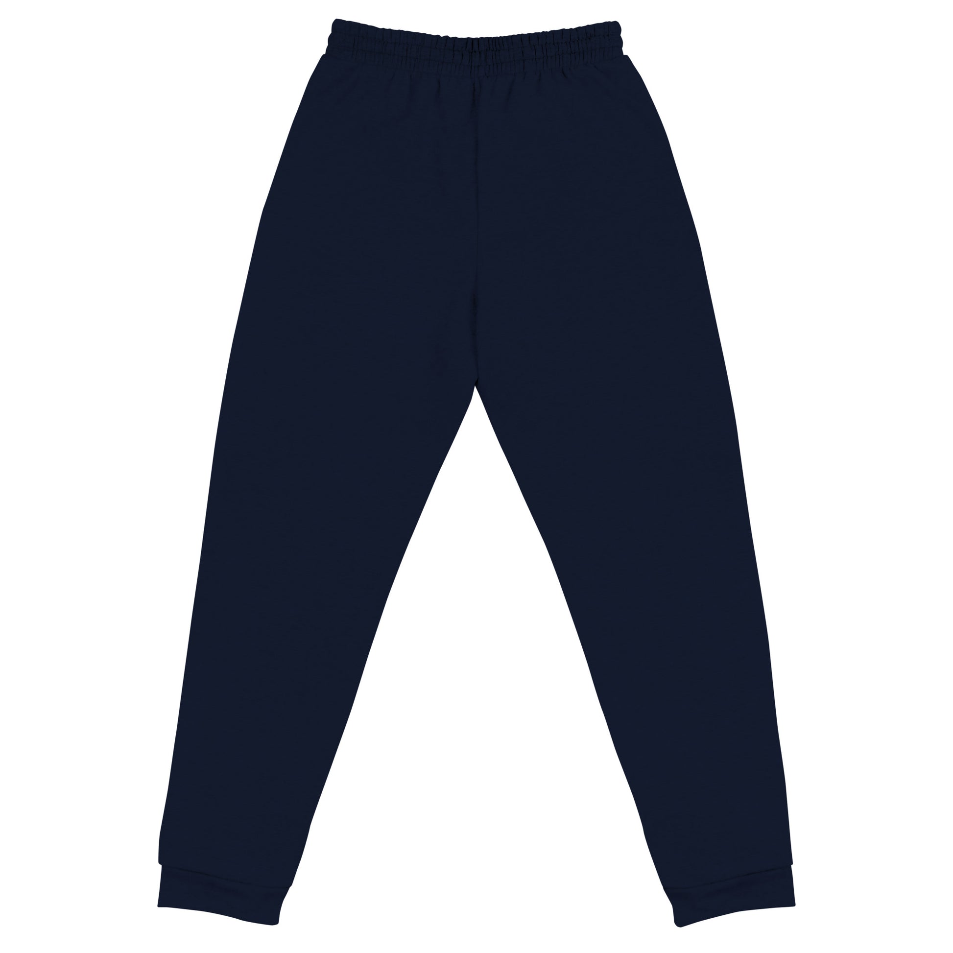 Navy-Never Grow Up Graffiti Joggers from B.Different Clothing, back view, graffiti-inspired streetwear