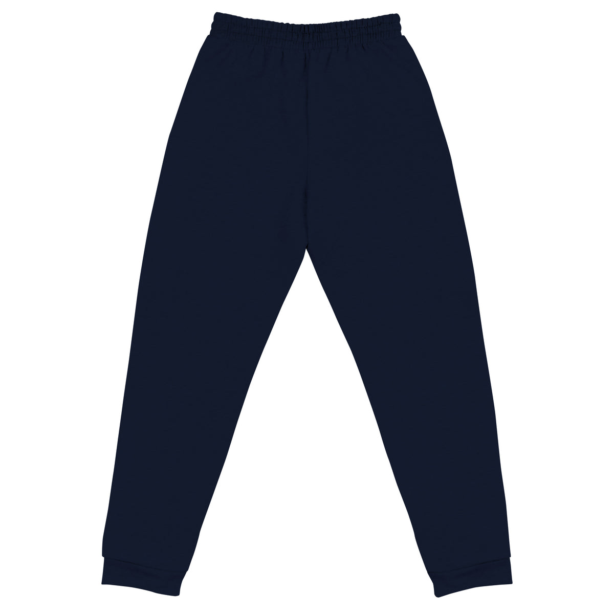 Navy-Super Weird Bros Joggers from B.Different Clothing, back view, graffiti-inspired streetwear