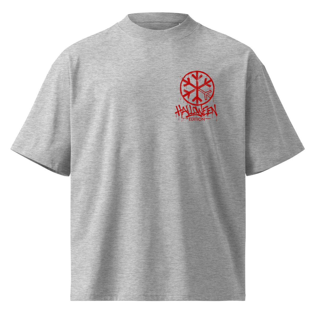Gray-Raks The Puppet Graffiti Tee by Emti from B.Different Clothing, front view, graffiti-inspired streetwear t-shirt