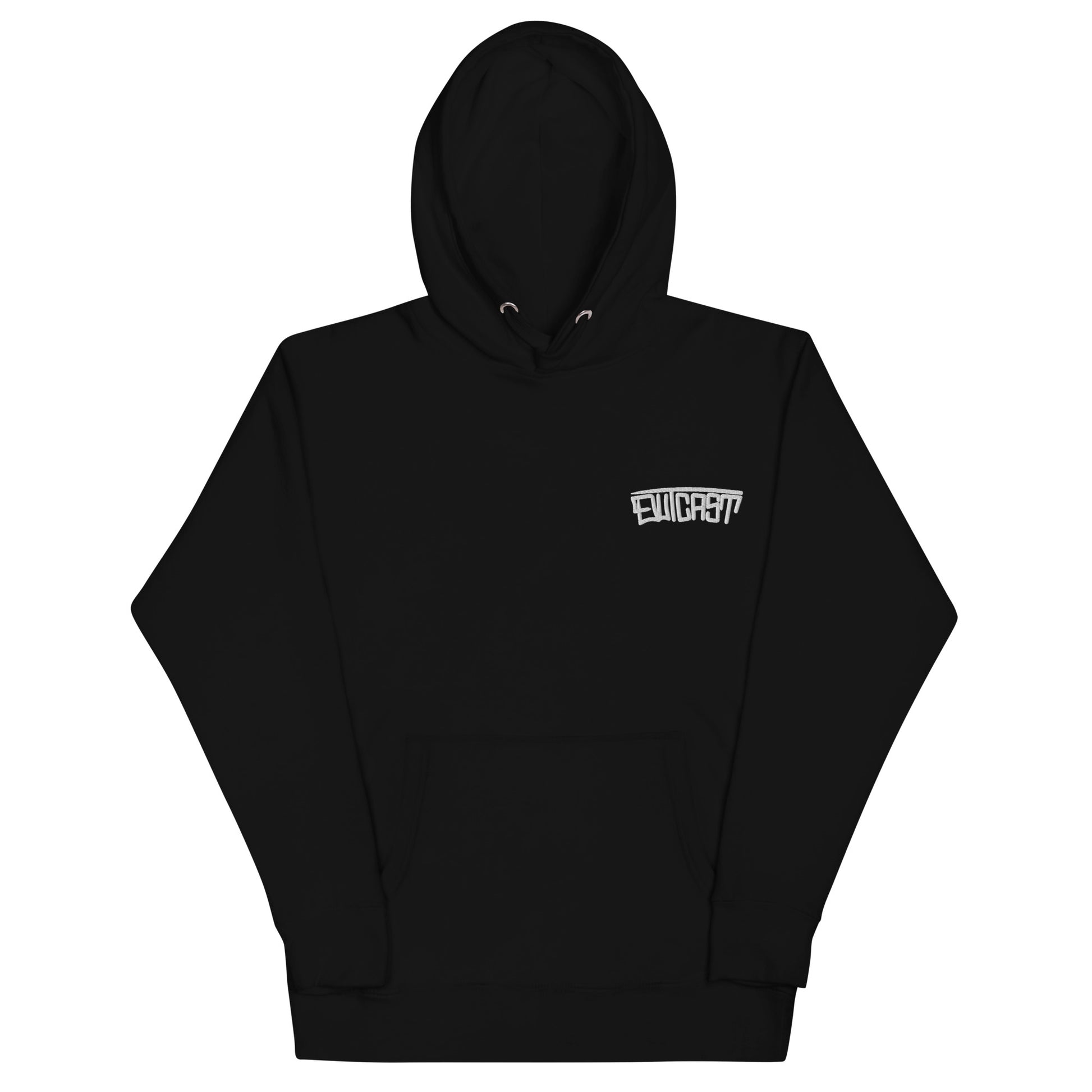 Outcast Graffiti Tag Hoodie black B.Different Clothing graffiti street art inspired streetwear brand