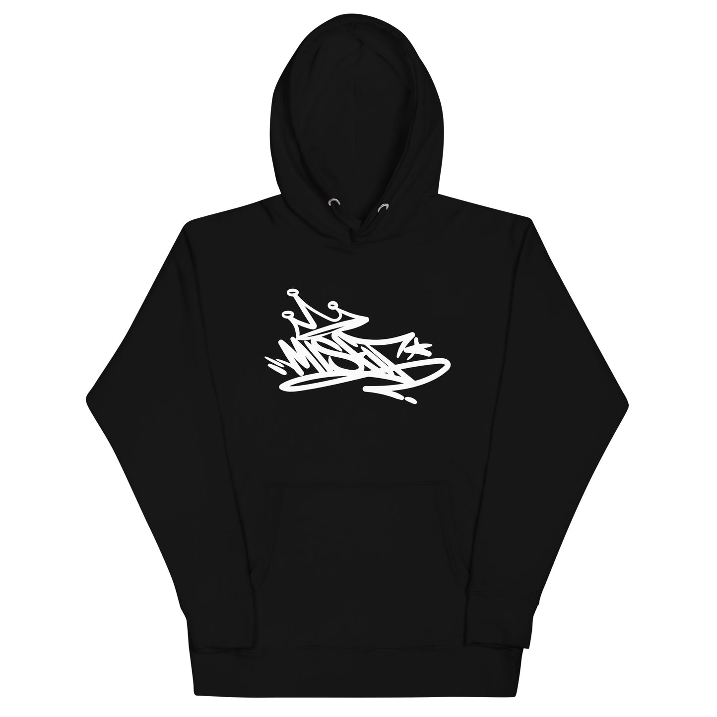 Misfit Graffiti Tag Hoodie black B.Different Clothing graffiti street art inspired streetwear brand