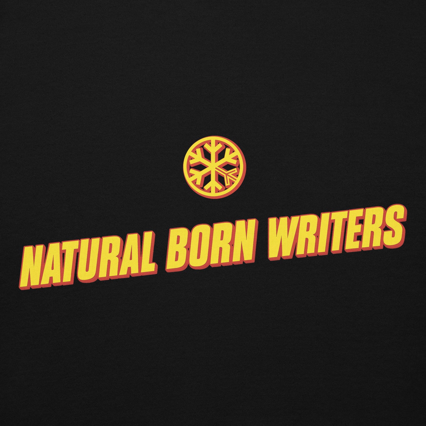 Black-Natural Born Writers Graffiti Hoodie from B.Different Clothing, graphic, graffiti-inspired streetwear