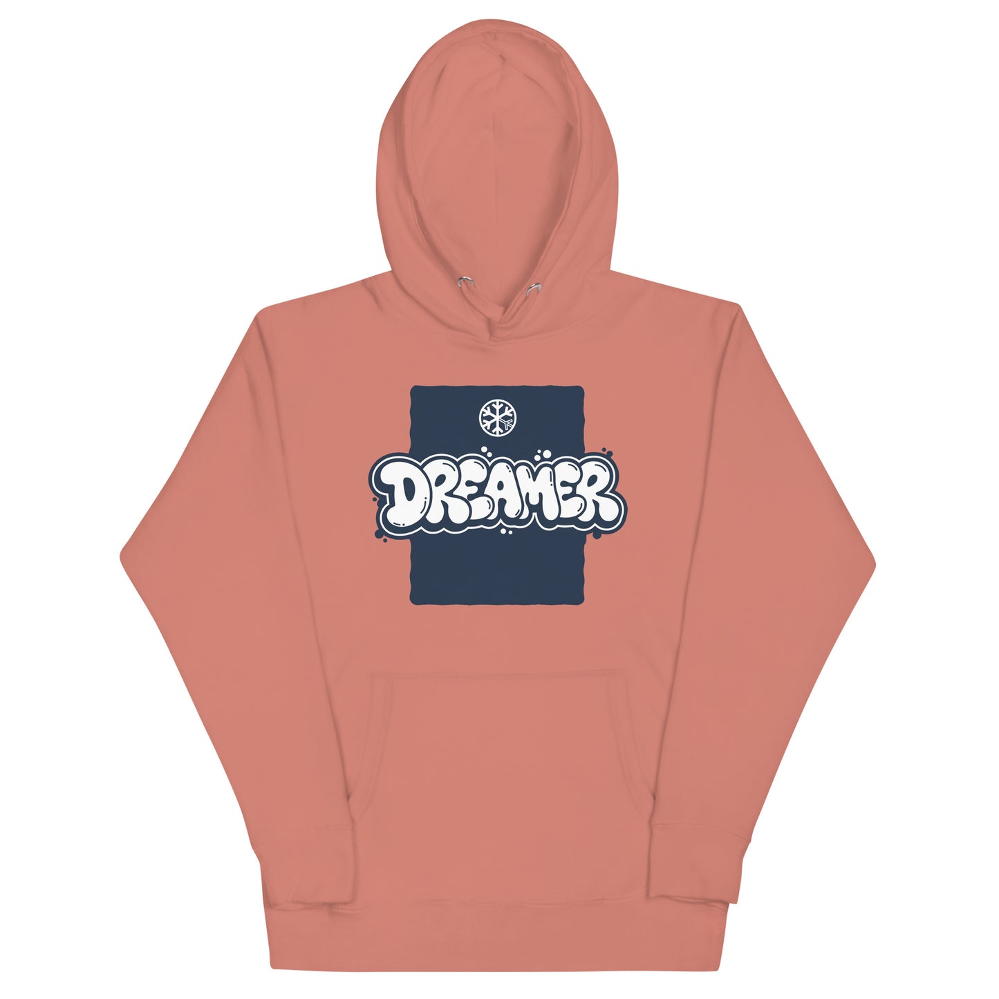 Dreamer Graffiti Throw-up Hoodie pink B.Different Clothing graffiti street art inspired streetwear brand