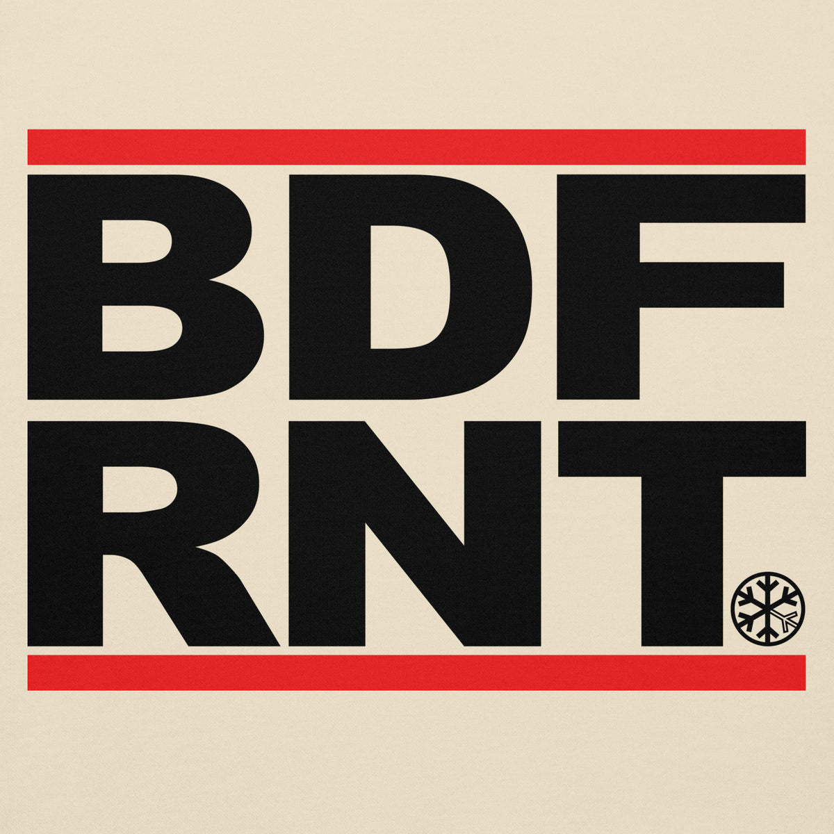 Bone-BDFRNT OG Logo Hoodie from B.Different Clothing, front graphic, graffiti-inspired streetwear