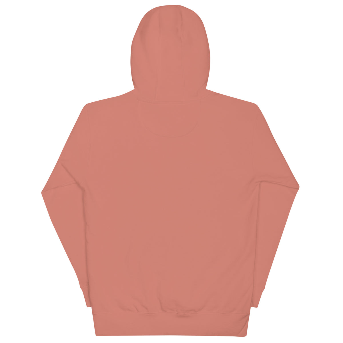 Pink-Outcast Graffiti Tag Hoodie from B.Different Clothing, back view, graffiti-inspired streetwear