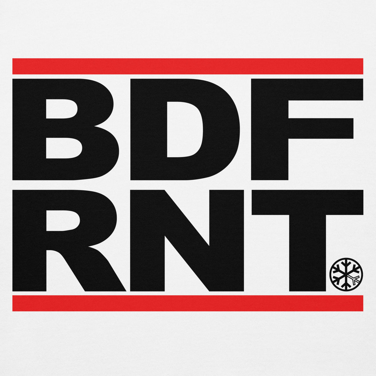White-BDFRNT OG Logo Hoodie from B.Different Clothing, front graphic, graffiti-inspired streetwear