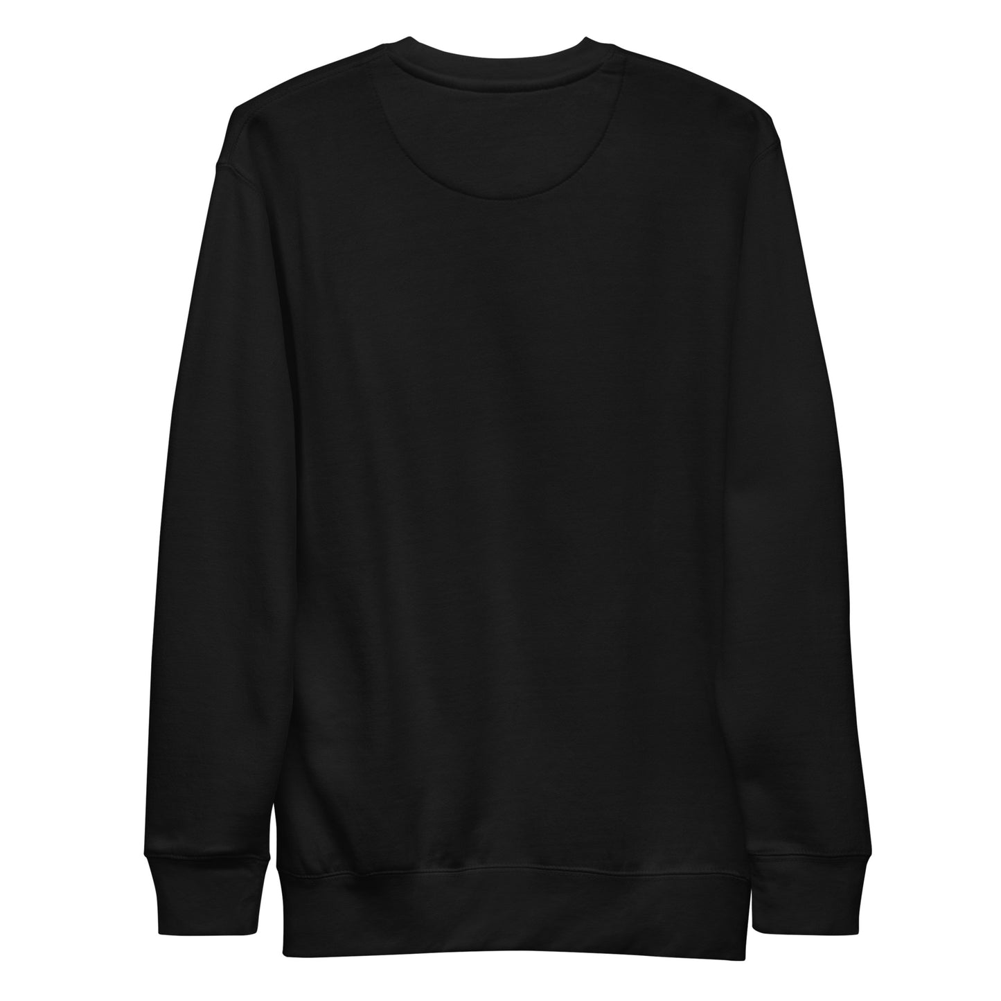Black-Super Weird Bros Sweatshirt from B.Different Clothing, back view, graffiti-inspired streetwear