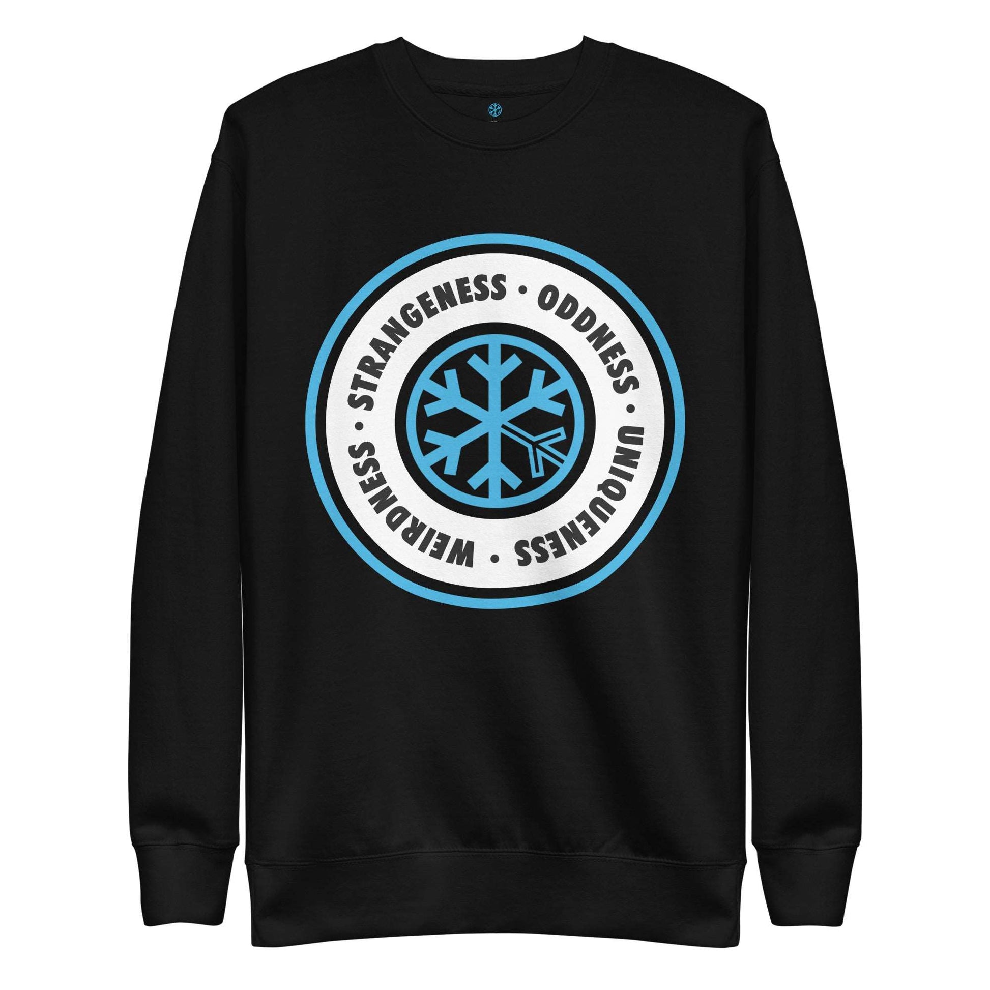 Circle of Weirdness sweatshirt black by B.Different Clothing street art graffiti inspired streetwear brand