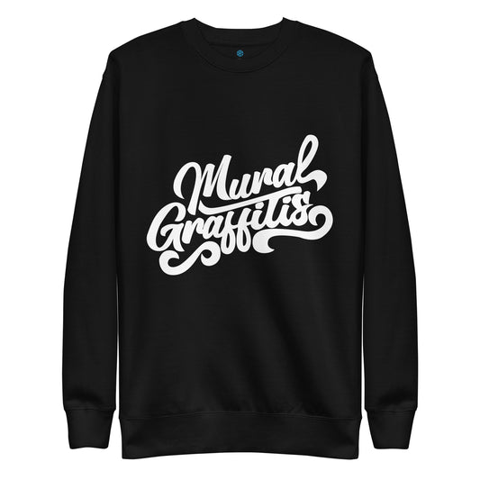 Mural Graffitis sweatshirt by B.Different Clothing street art graffiti inspired streetwear brand