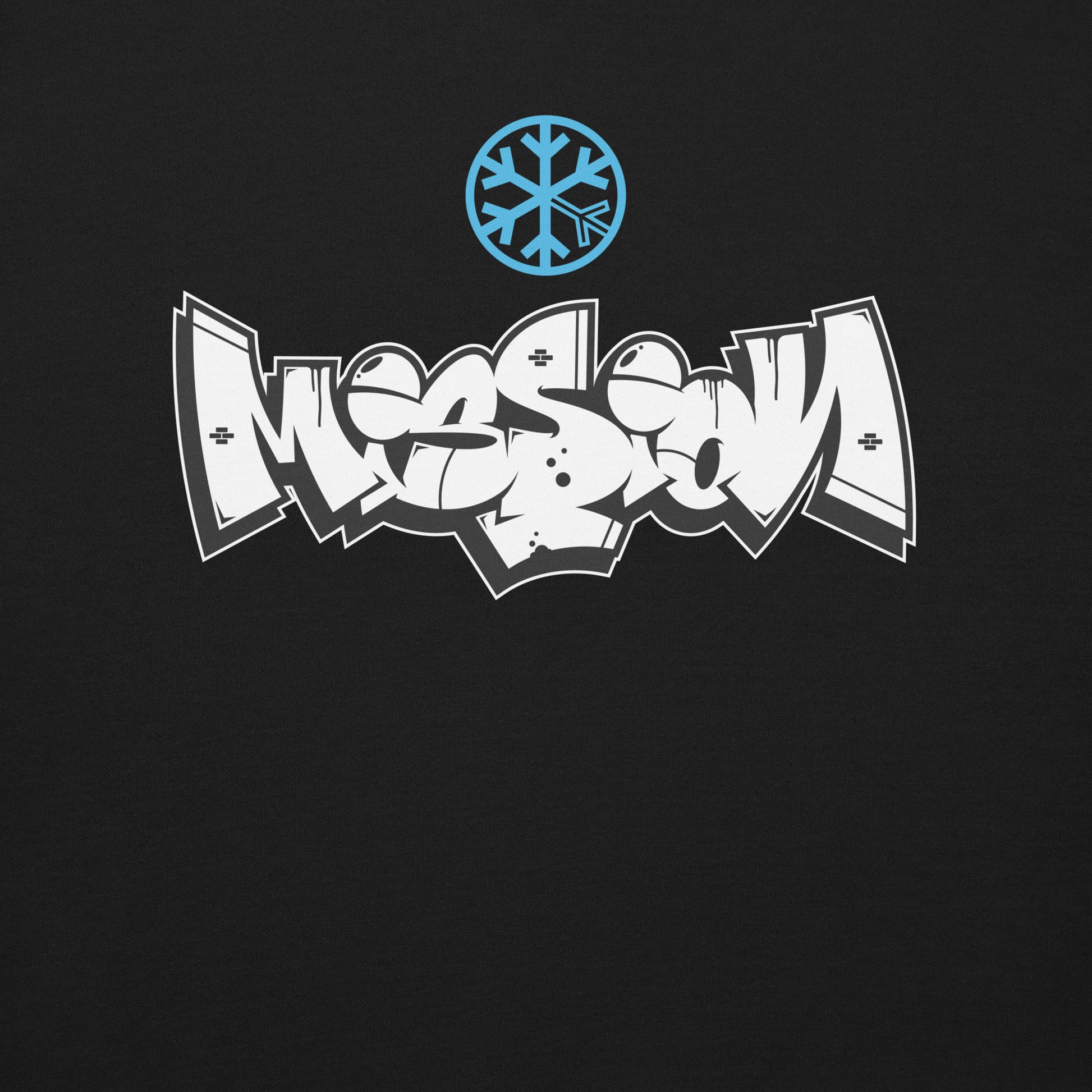 Black-Mission Graffiti Piece Sweatshirt from B.Different Clothing, graphic, graffiti-inspired streetwear