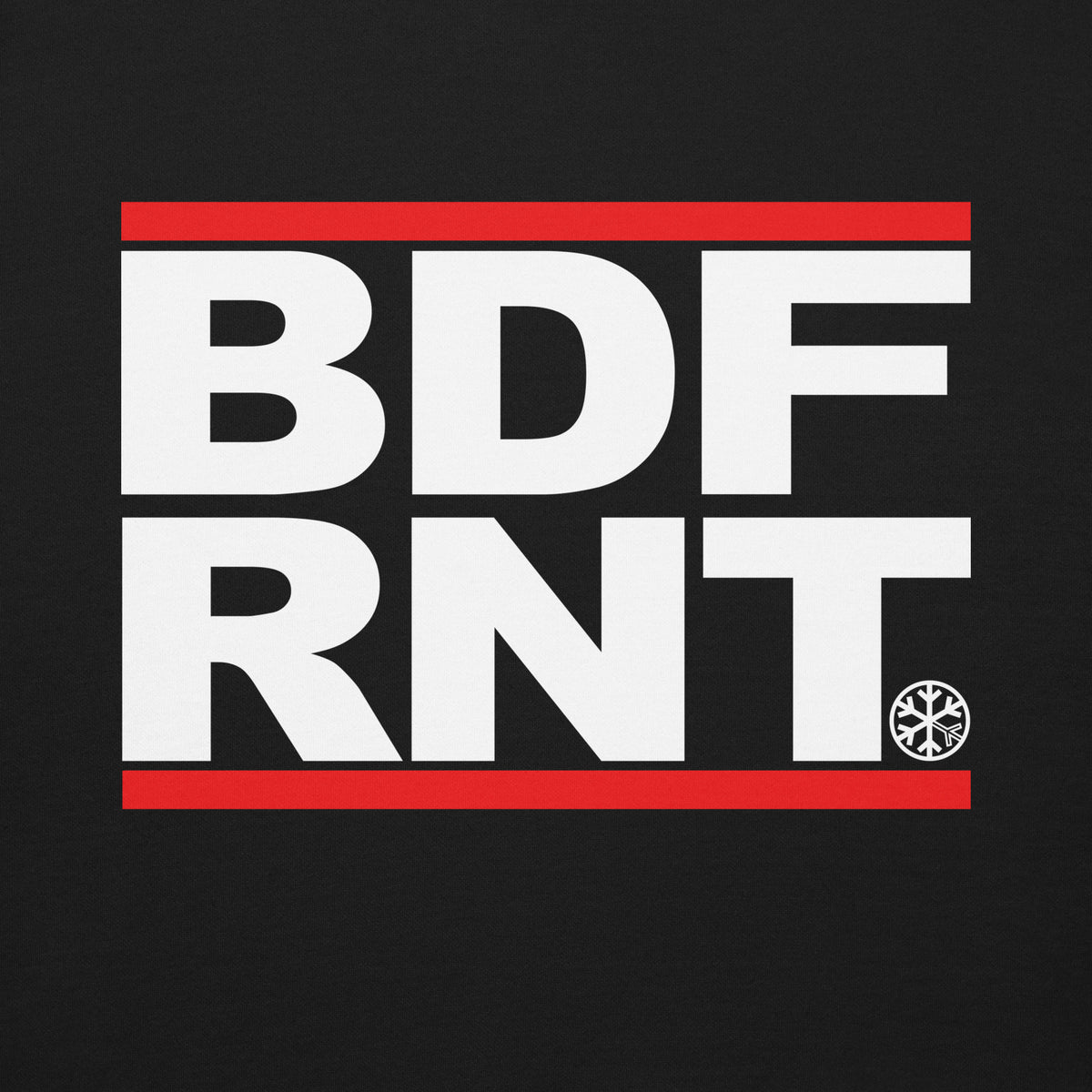 Black-BDFRNT OG Logo Sweatshirt from B.Different Clothing, front graphic, graffiti-inspired streetwear