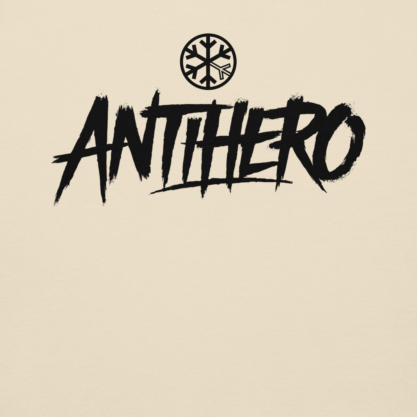 Beige-Antihero Graffiti Tag Sweatshirt from B.Different Clothing, graphic, graffiti-inspired streetwear