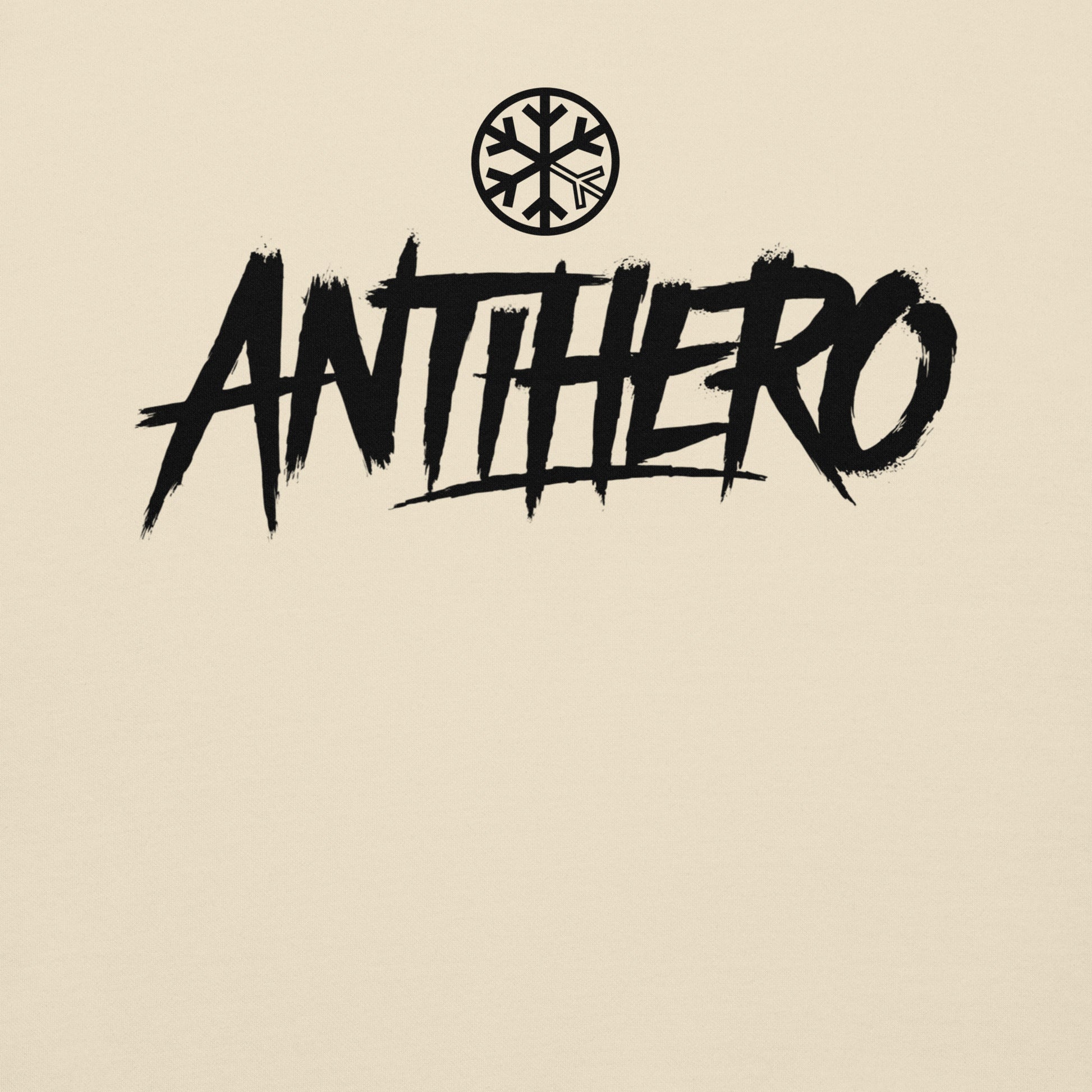 Beige-Antihero Graffiti Tag Sweatshirt from B.Different Clothing, graphic, graffiti-inspired streetwear