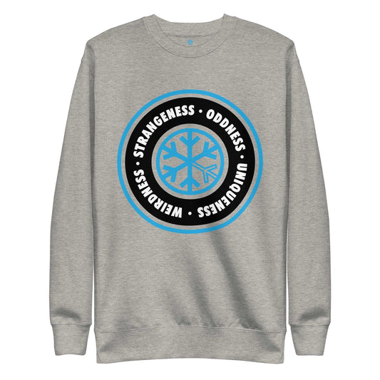 Circle of Weirdness sweatshirt gray by B.Different Clothing street art graffiti inspired streetwear brand