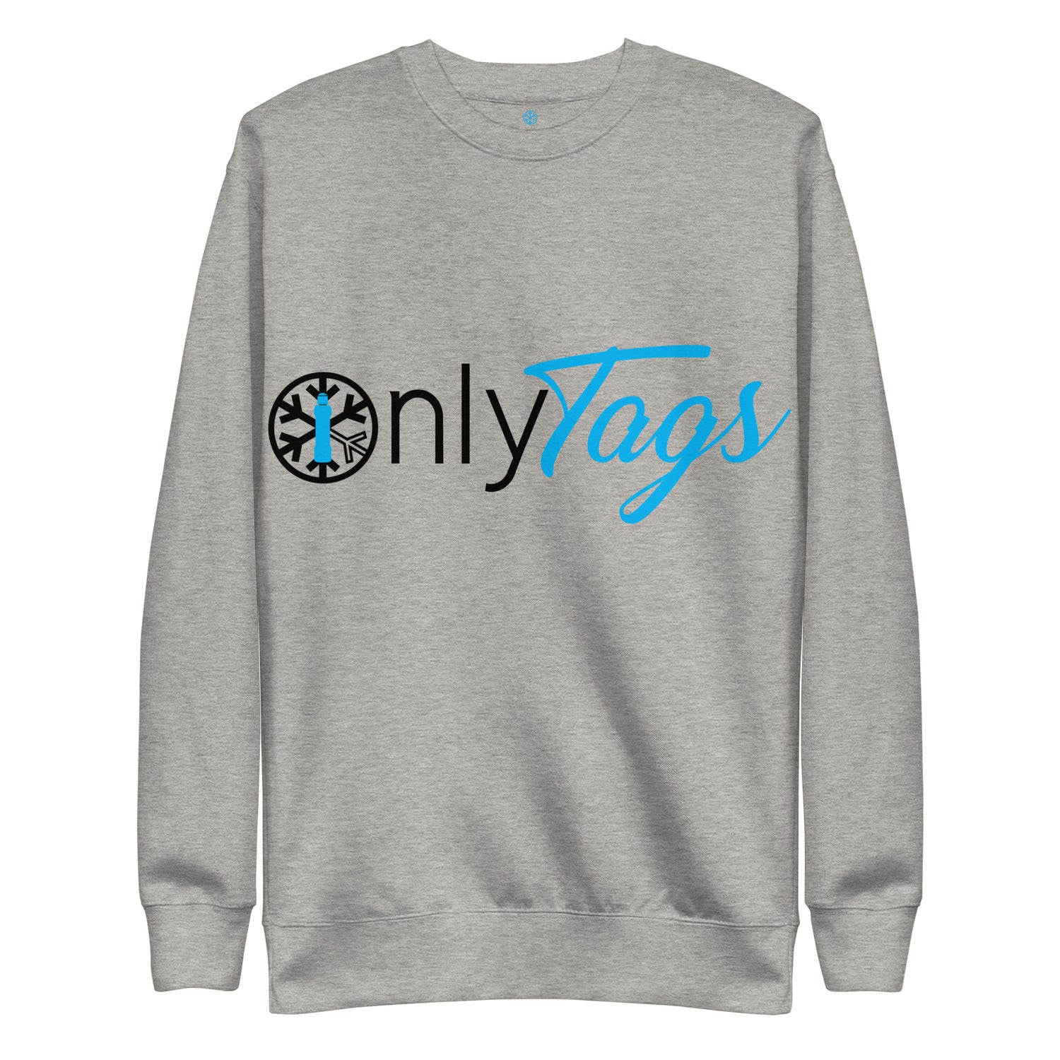 gray-only-tags-graffiti-sweatshirt-front-by-b.different-clothing-graffiti-inspired-independent-streetwear-brand