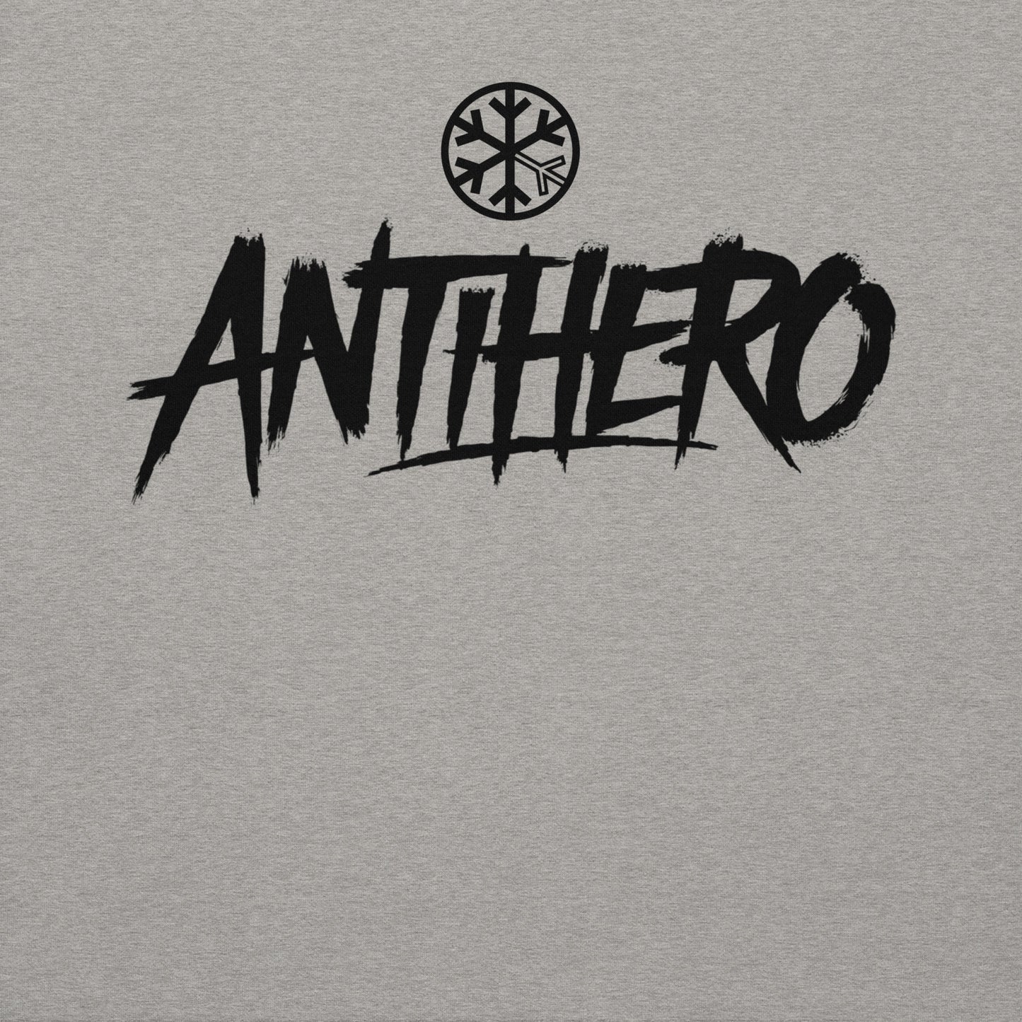 Gray-Antihero Graffiti Tag Sweatshirt from B.Different Clothing, graphic, graffiti-inspired streetwear