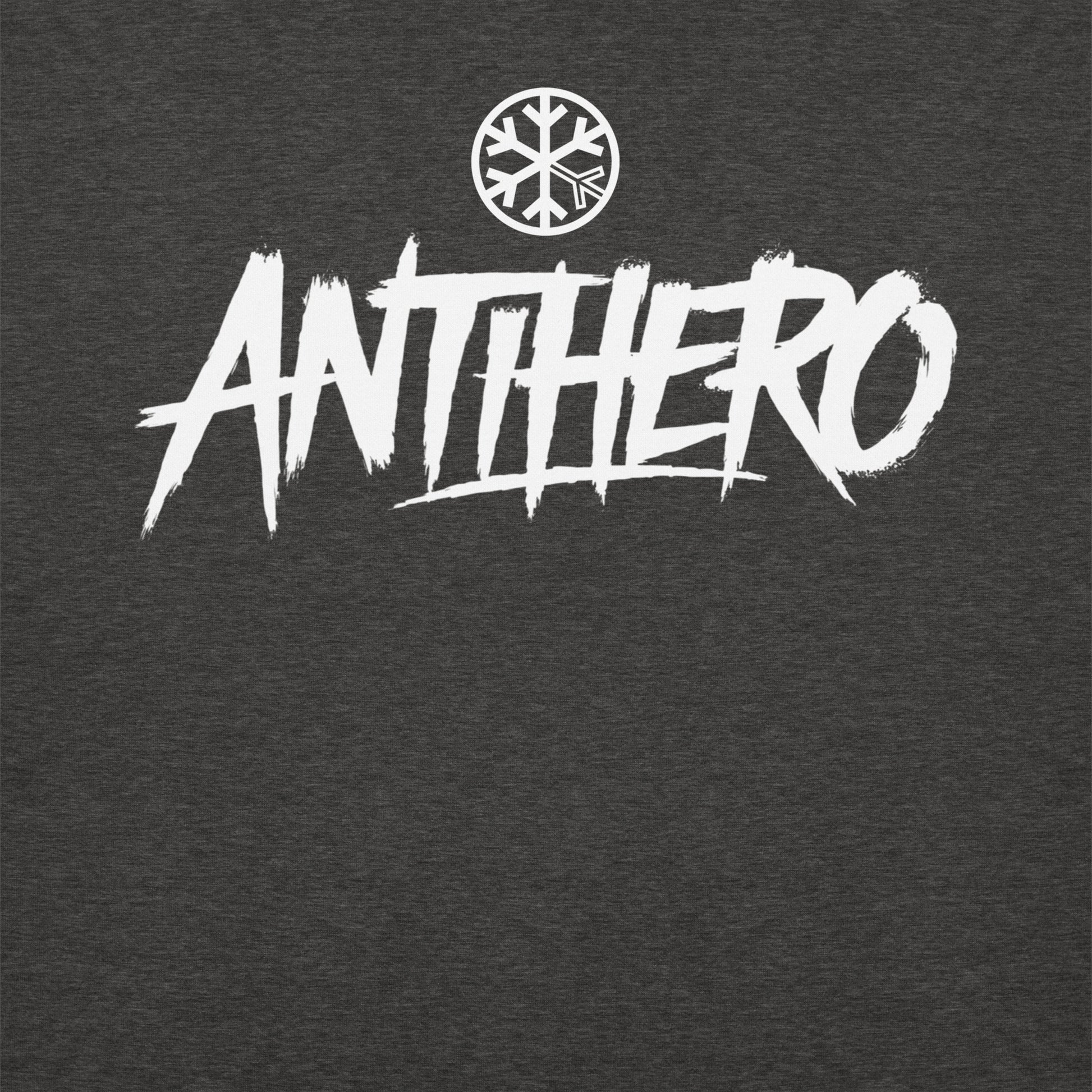 Darkgray-Antihero Graffiti Tag Sweatshirt from B.Different Clothing, graphic, graffiti-inspired streetwear