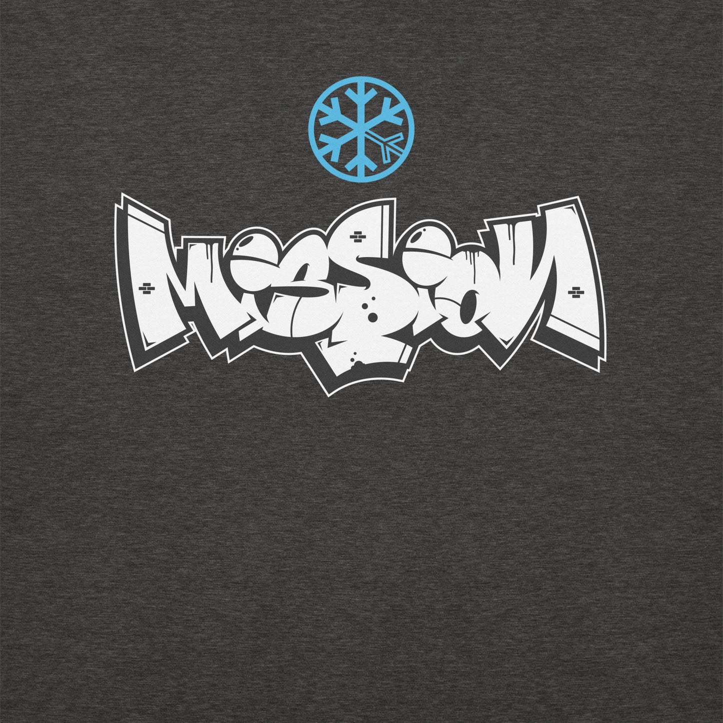 Darkgray-Mission Graffiti Piece Sweatshirt from B.Different Clothing, graphic, graffiti-inspired streetwear