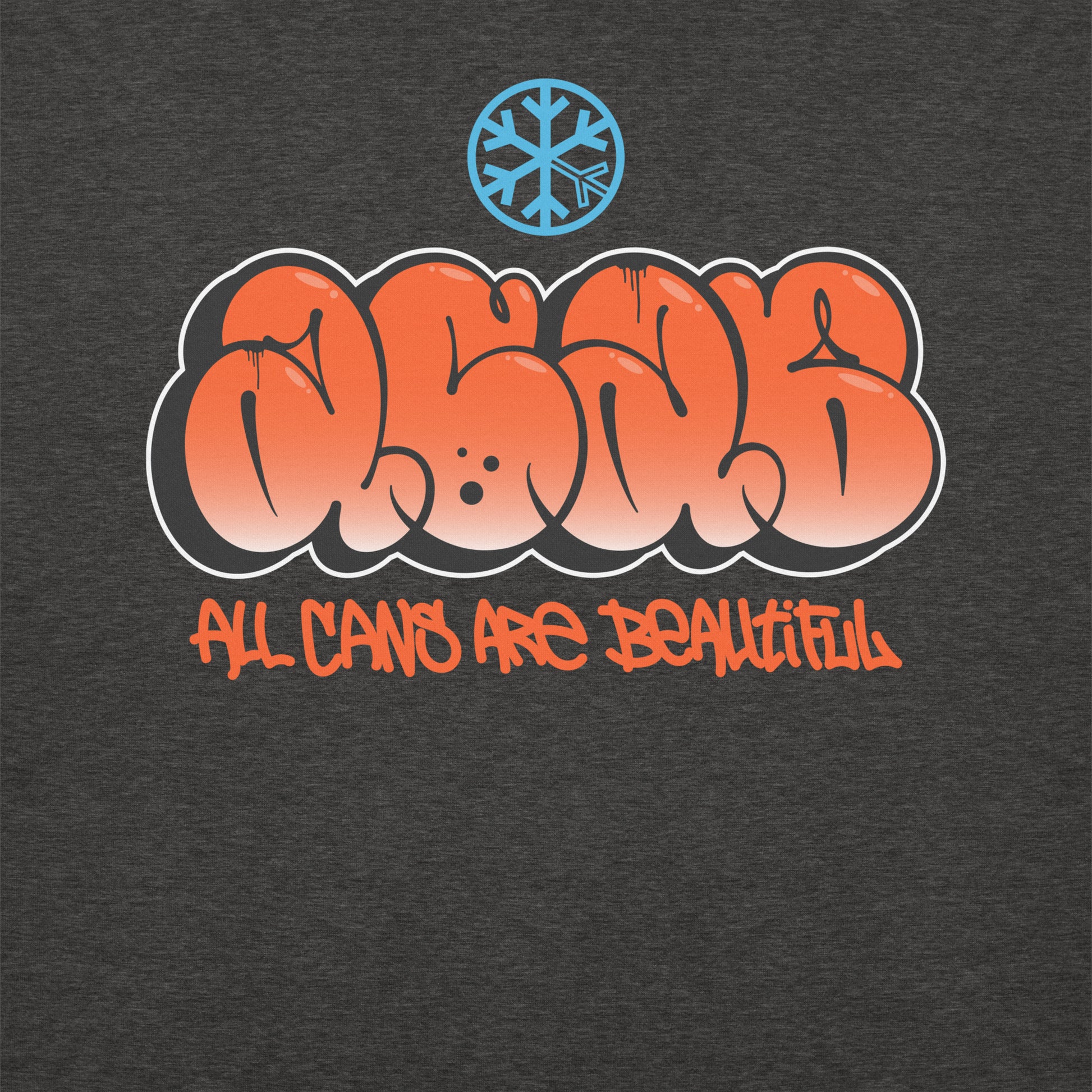 Darkgray-ACAB Graffiti Throw-up Sweatshirt from B.Different Clothing, graphic, graffiti-inspired streetwear