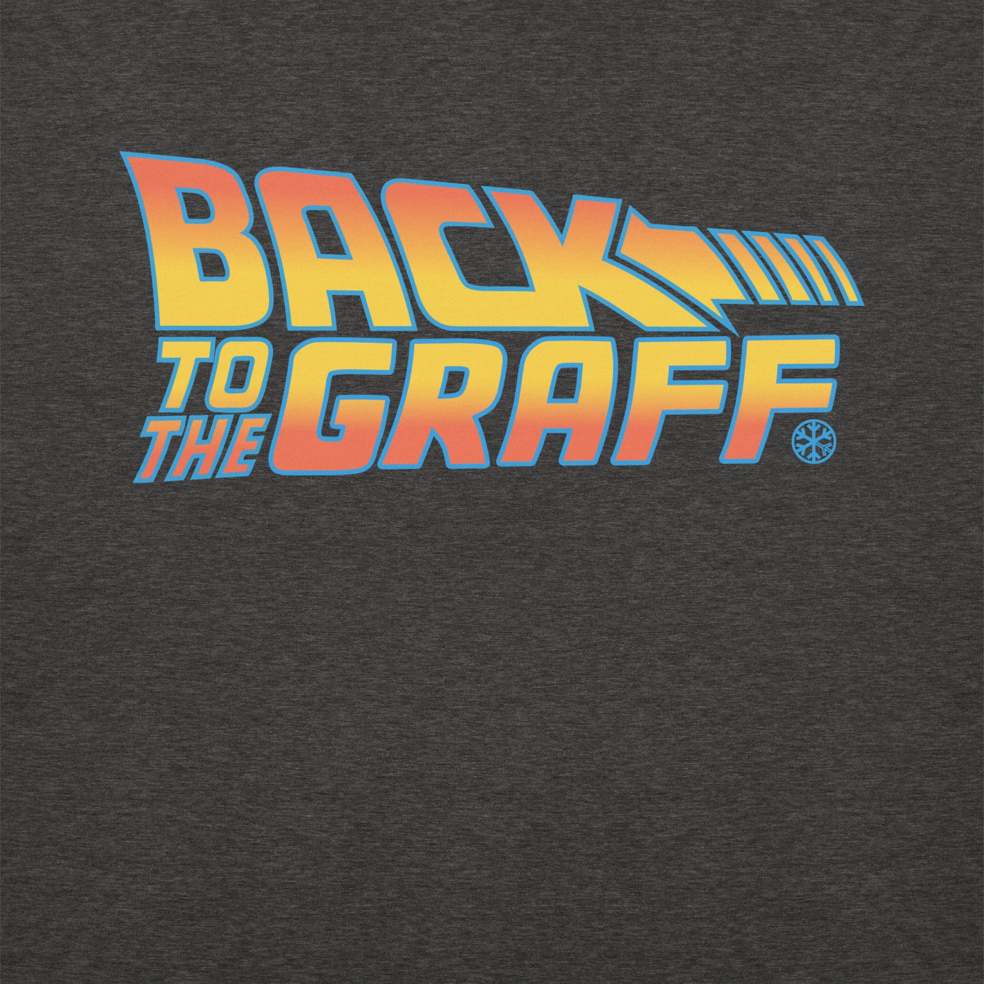 Darkgray-Back to the Graff Sweatshirt from B.Different Clothing, graphic, graffiti-inspired streetwear