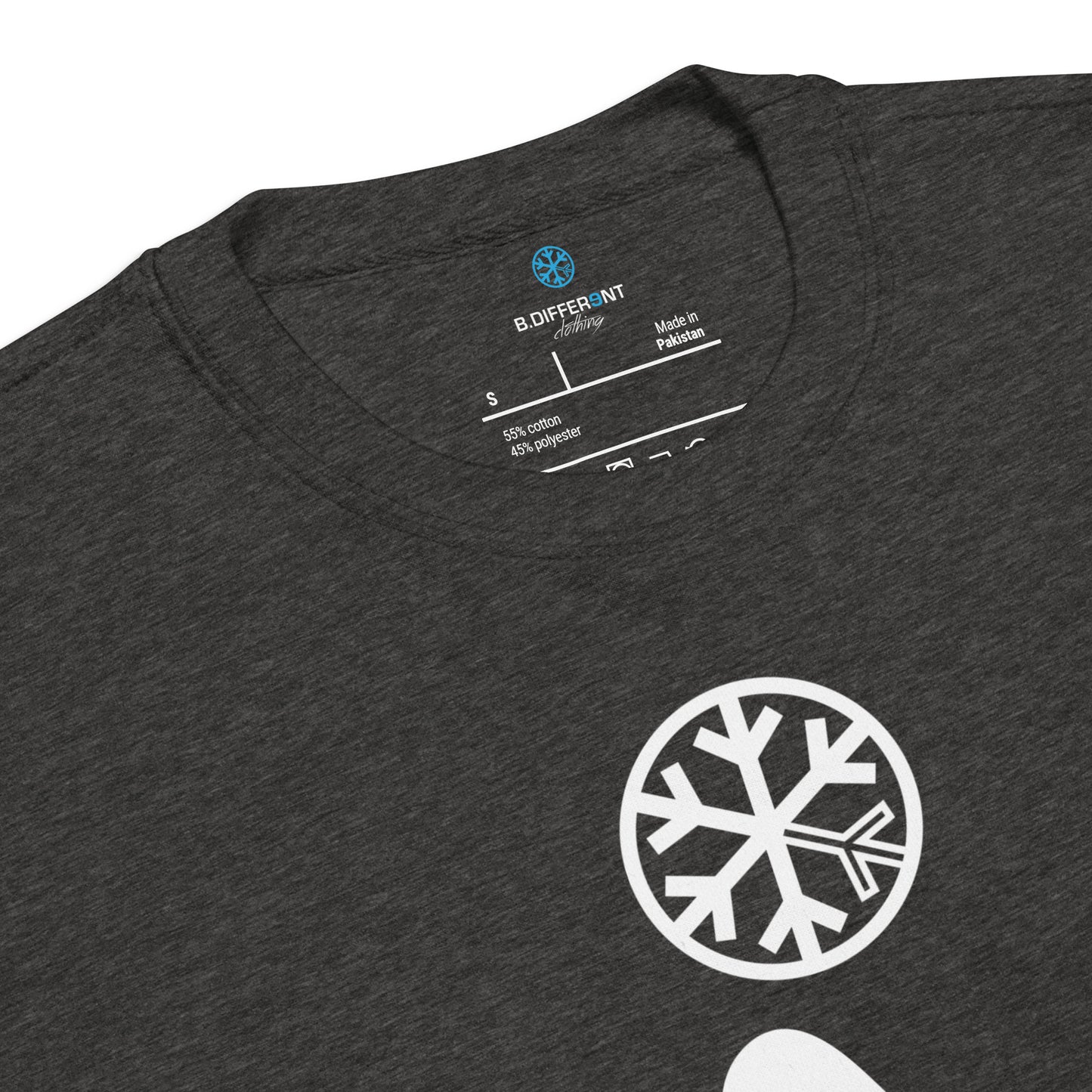 Darkgray-Antisocial Graffiti Tag Sweatshirt from B.Different Clothing, collar, graffiti-inspired streetwear