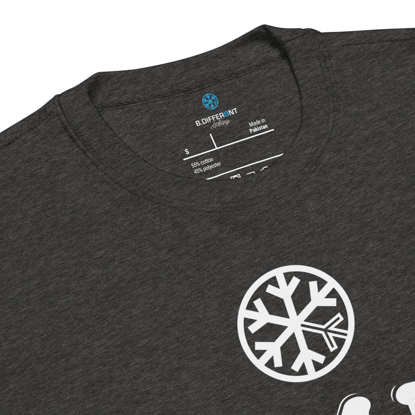 Darkgray-Stay Fly Graffiti Tag Sweatshirt from B.Different Clothing, collar, graffiti-inspired streetwear