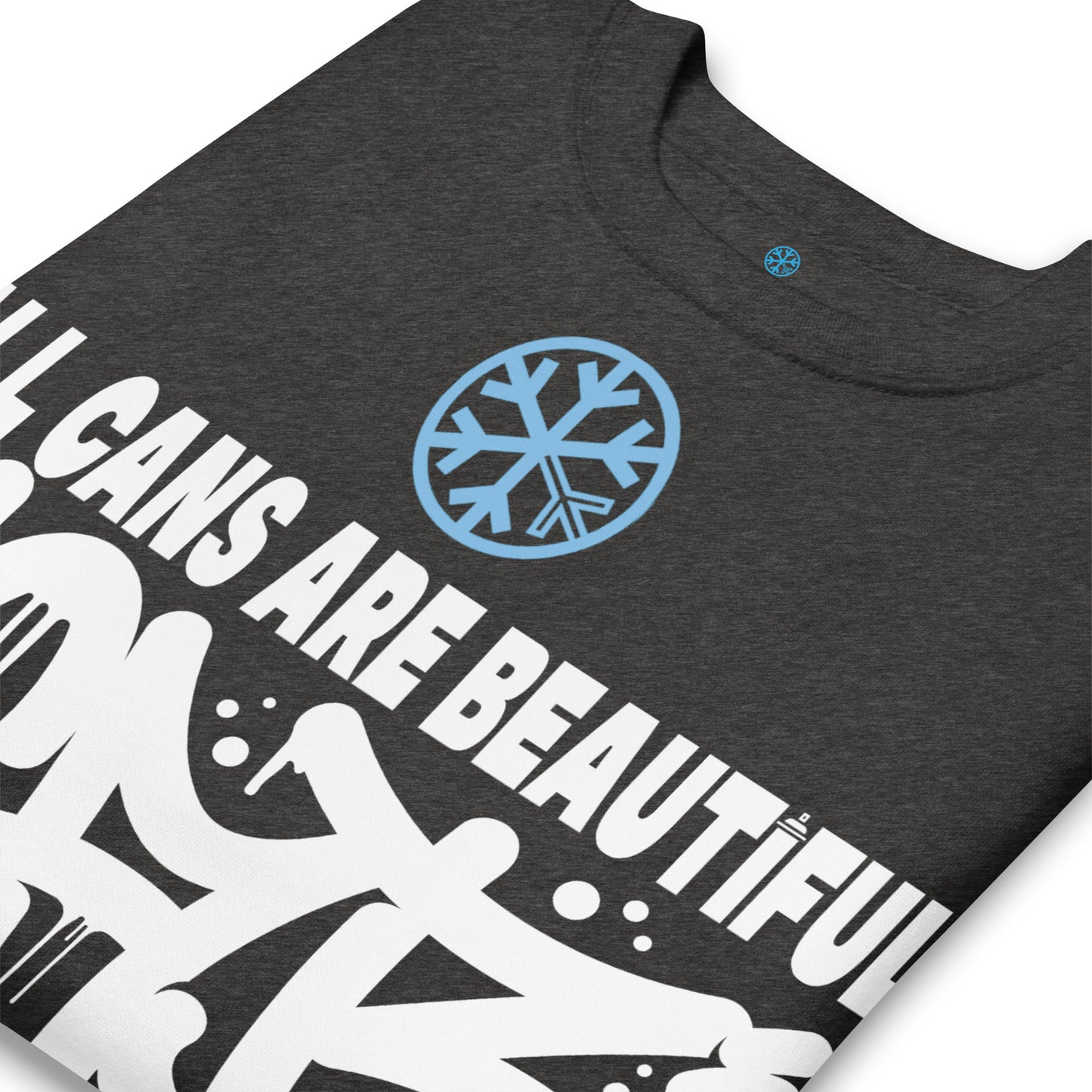 Darkgray-Acab Graffiti Tag Sweatshirt from B.Different Clothing, detail, graffiti-inspired streetwear