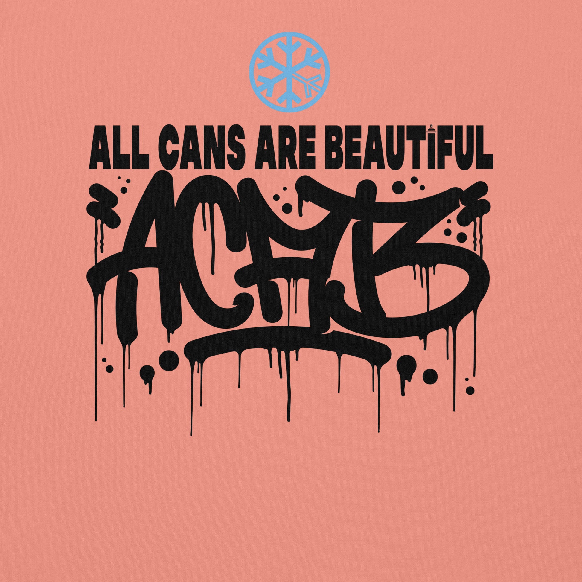 Pink-Acab Graffiti Tag Sweatshirt from B.Different Clothing, graphic, graffiti-inspired streetwear