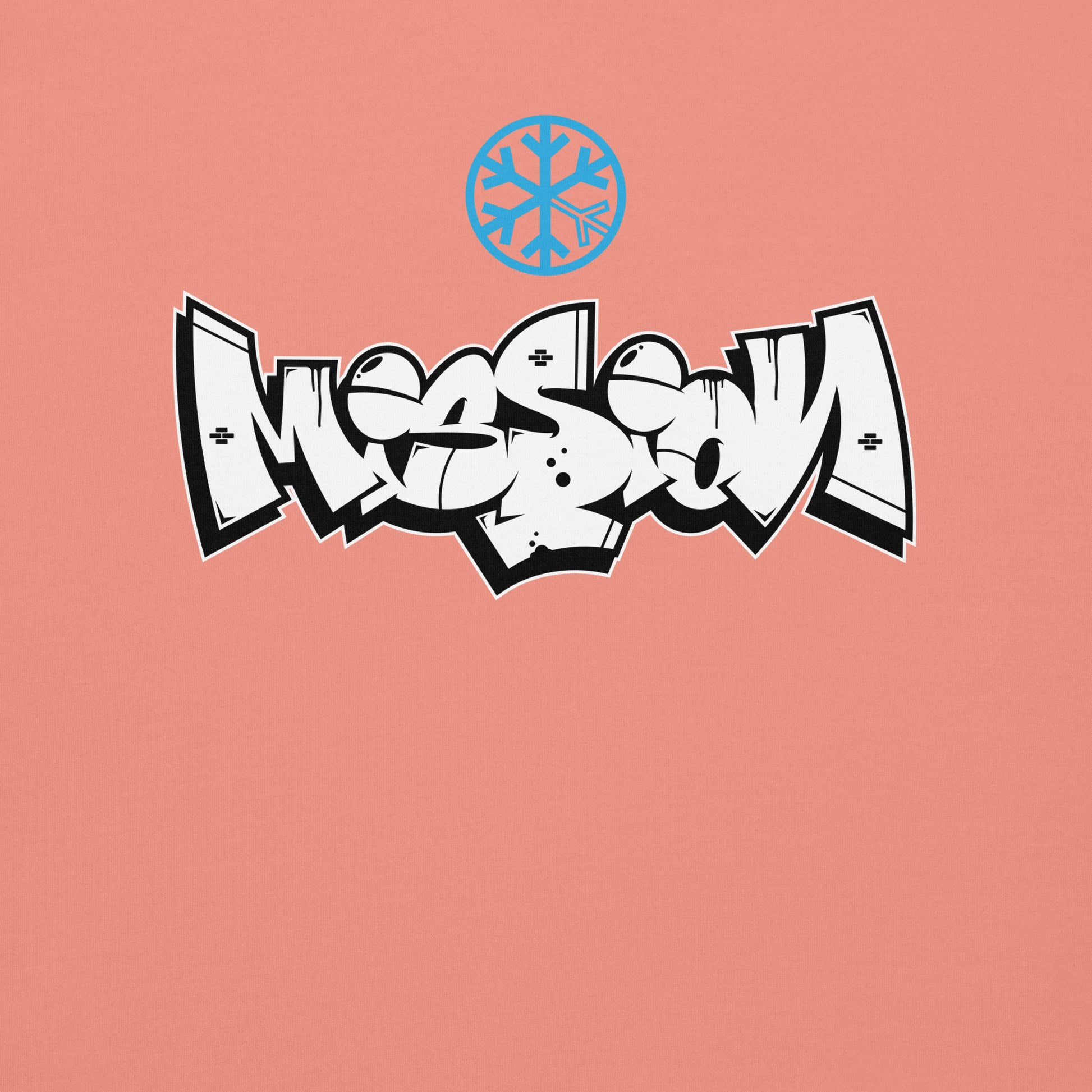 Pink-Mission Graffiti Piece Sweatshirt from B.Different Clothing, graphic, graffiti-inspired streetwear