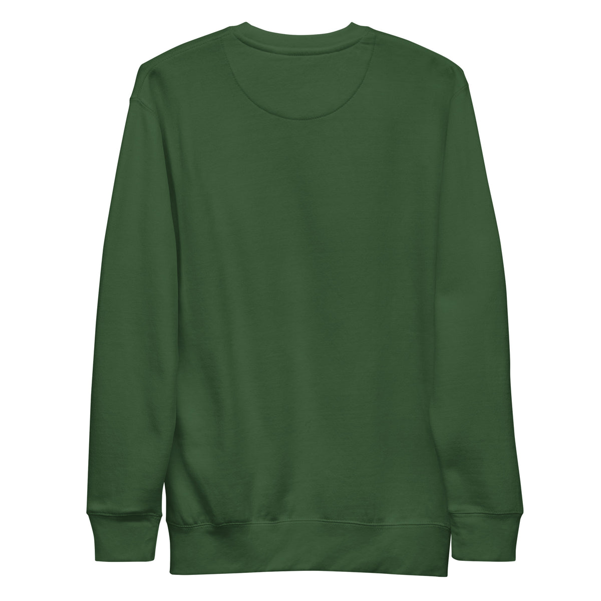 Forest Green-For Weirdos by Weirdos Sweatshirt from B.Different Clothing, back view, graffiti-inspired streetwear