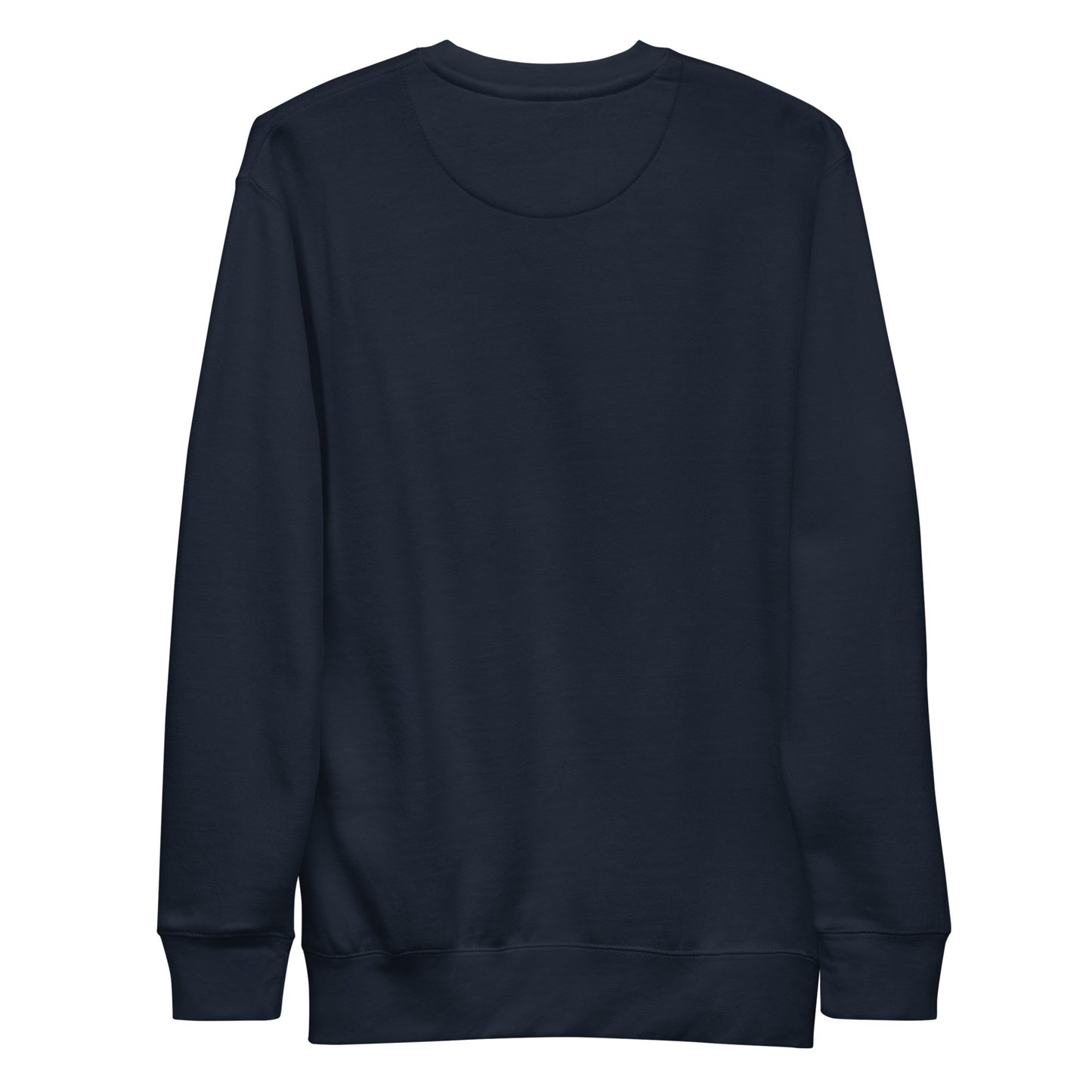 Navy Blazer-Super Weird Bros Sweatshirt from B.Different Clothing, back view, graffiti-inspired streetwear