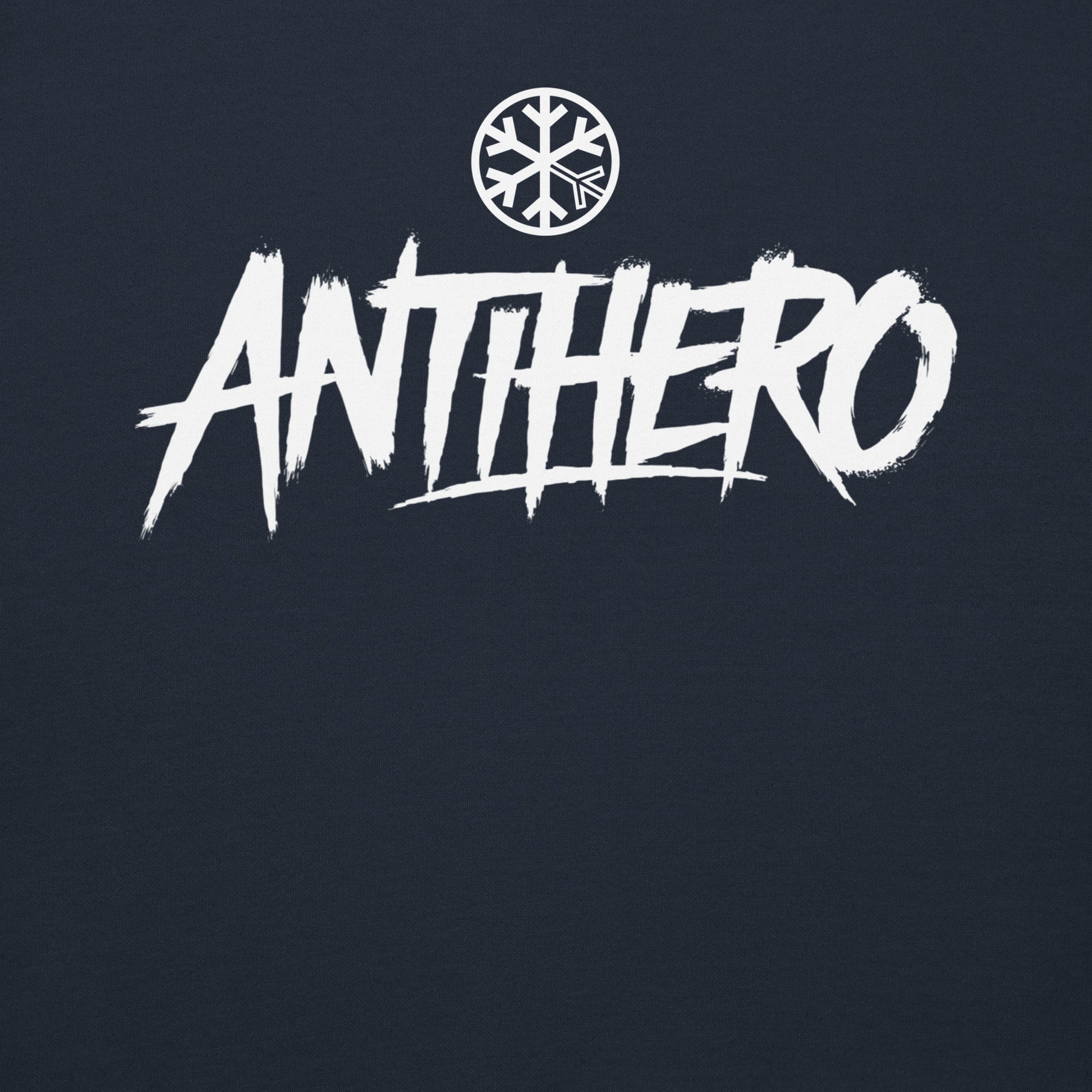 Navy-Antihero Graffiti Tag Sweatshirt from B.Different Clothing, graphic, graffiti-inspired streetwear