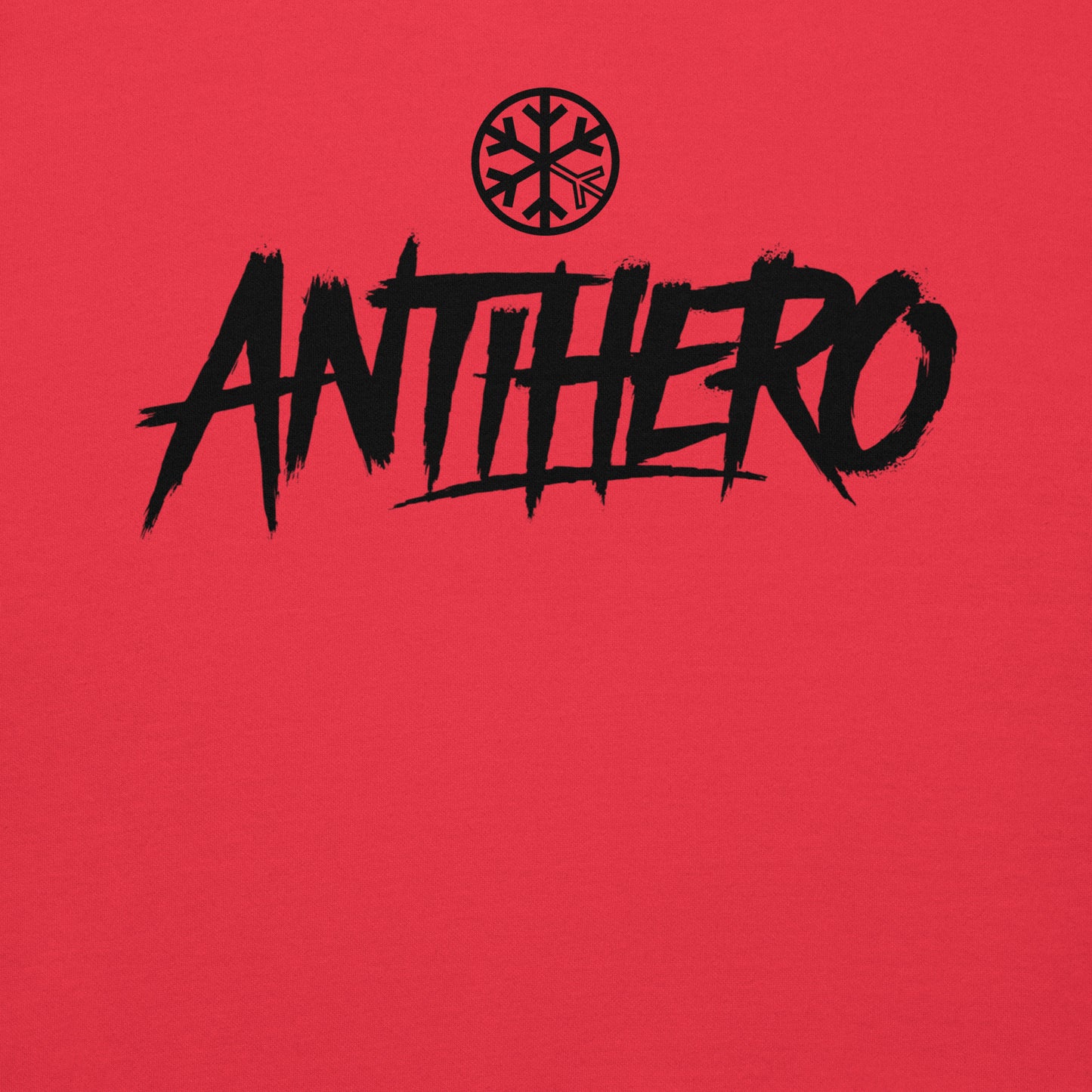 Red-Antihero Graffiti Tag Sweatshirt from B.Different Clothing, graphic, graffiti-inspired streetwear