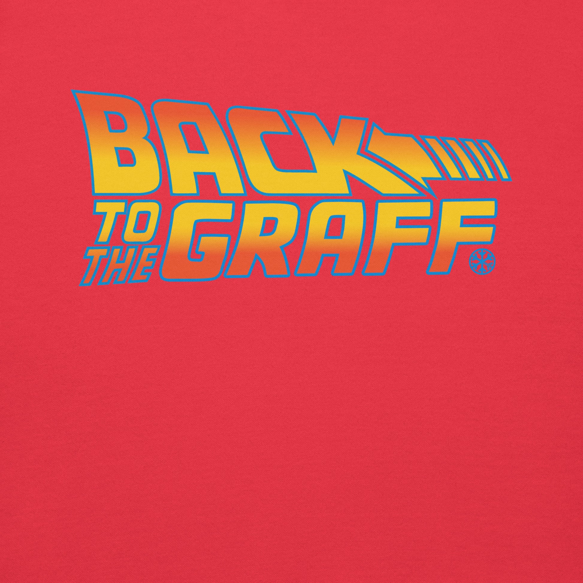 Red-Back to the Graff Sweatshirt from B.Different Clothing, graphic, graffiti-inspired streetwear