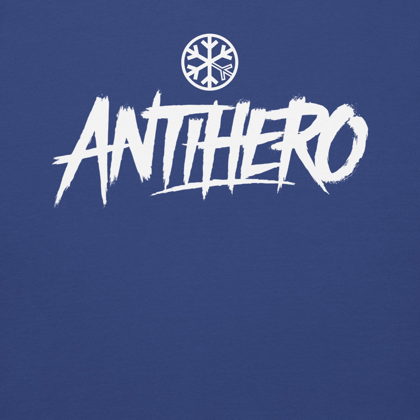 Blue-Antihero Graffiti Tag Sweatshirt from B.Different Clothing, graphic, graffiti-inspired streetwear