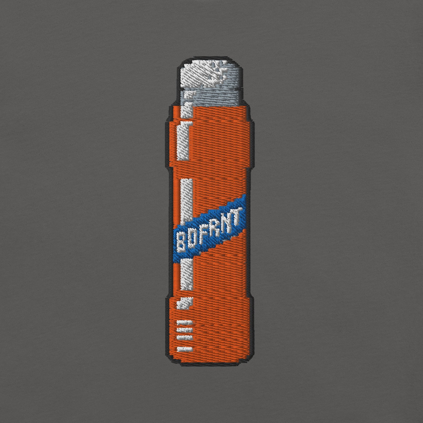 Darkgray-Pixel Marker Graffiti Hoodie from B.Different Clothing, graphic, graffiti-inspired streetwear, oversized heavyweight