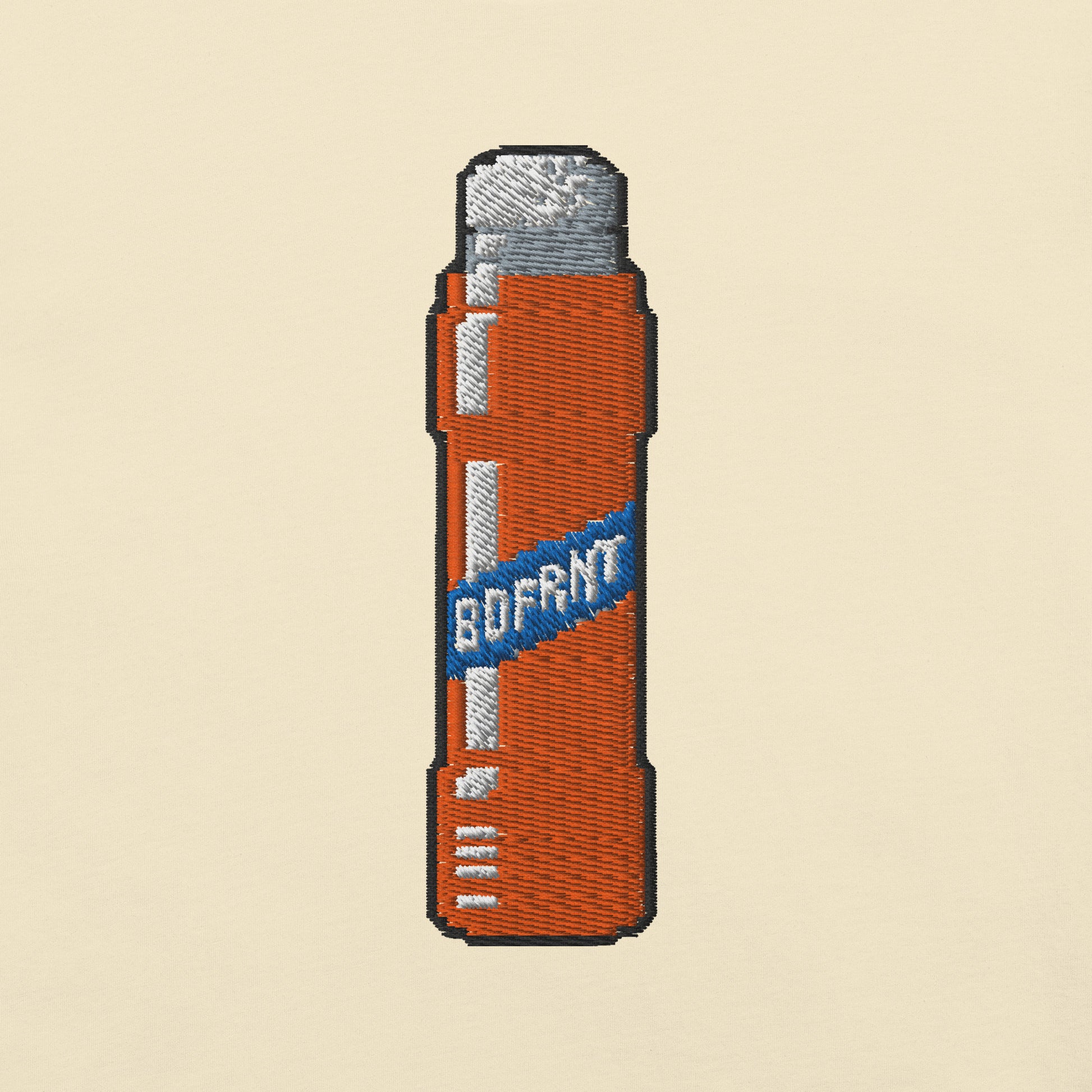 Beige-Pixel Marker Graffiti Sweatshirt from B.Different Clothing, graphic, graffiti-inspired streetwear, oversized heavyweight