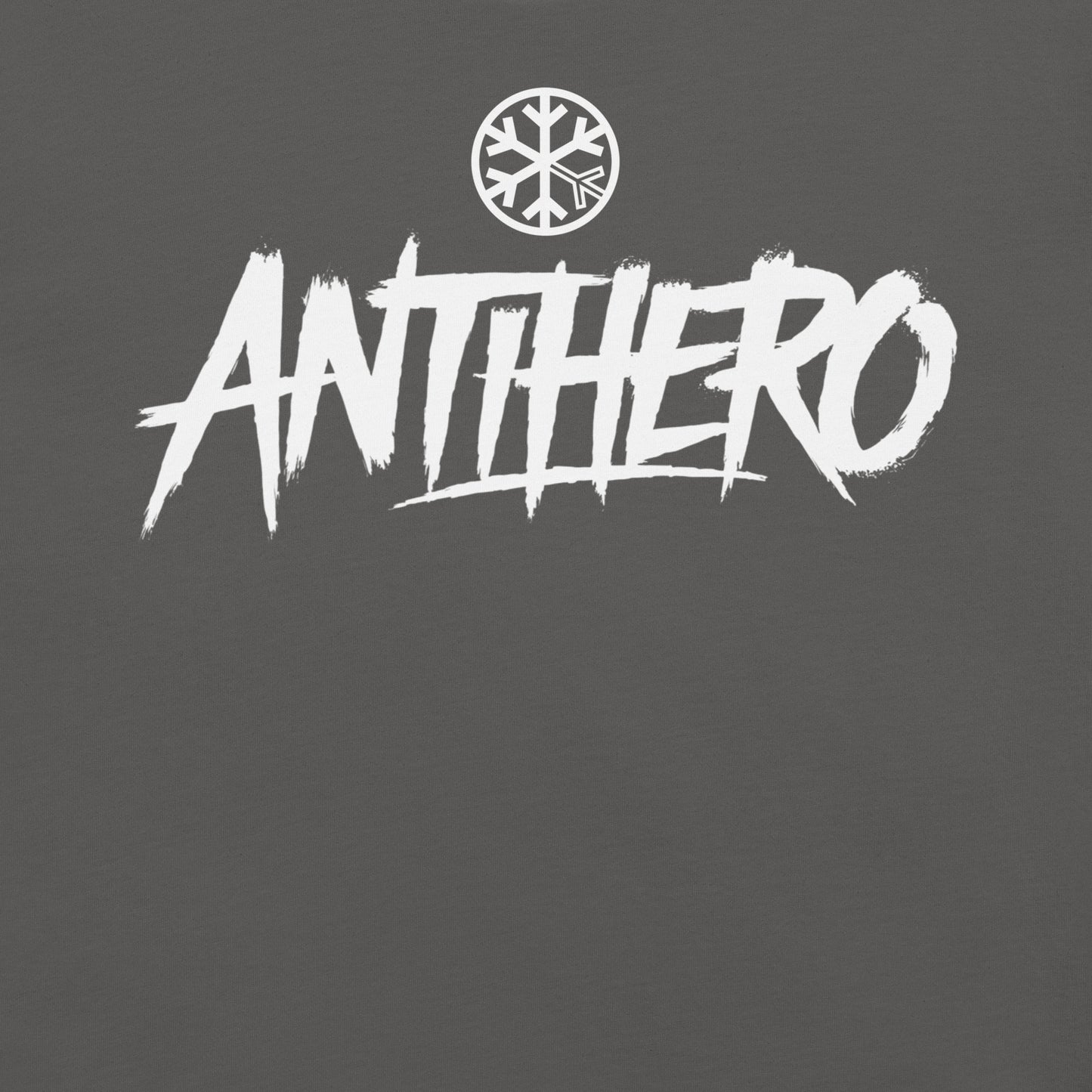 Gray-Antihero Graffiti Tag Tee from B.Different Clothing, graphic, graffiti-inspired streetwear t-shirt