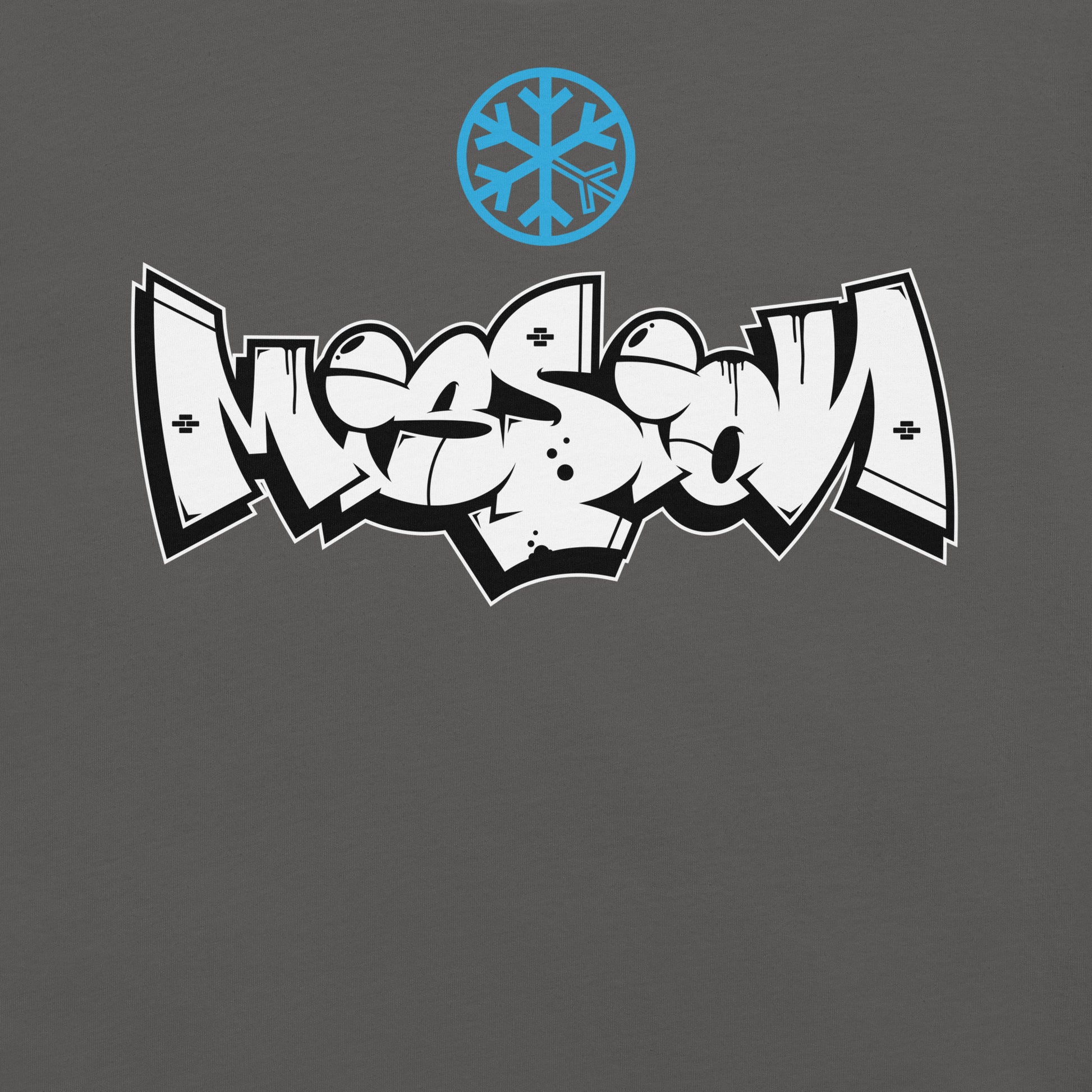 Gray-Mission Graffiti Piece Tee from B.Different Clothing, graphic, graffiti-inspired streetwear t-shirt