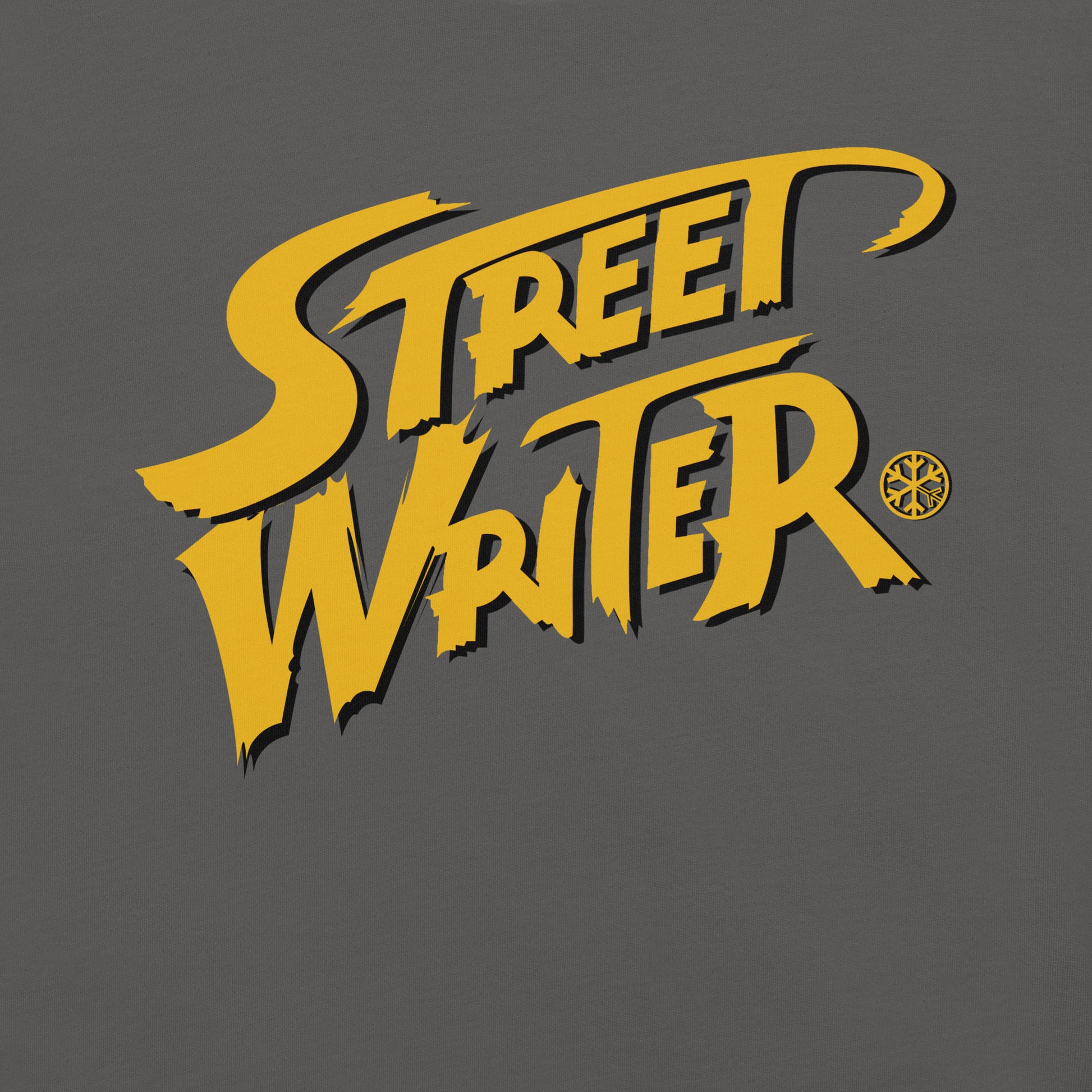 Gray-Street Writer Graffiti Tee from B.Different Clothing, graphic, graffiti-inspired streetwear t-shirt