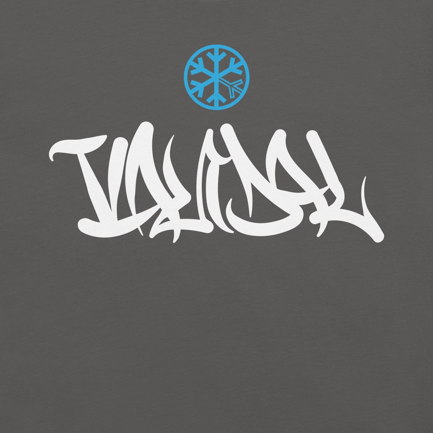 Gray-Vandal Graffiti Tag Tee from B.Different Clothing, graphic, graffiti-inspired streetwear t-shirt