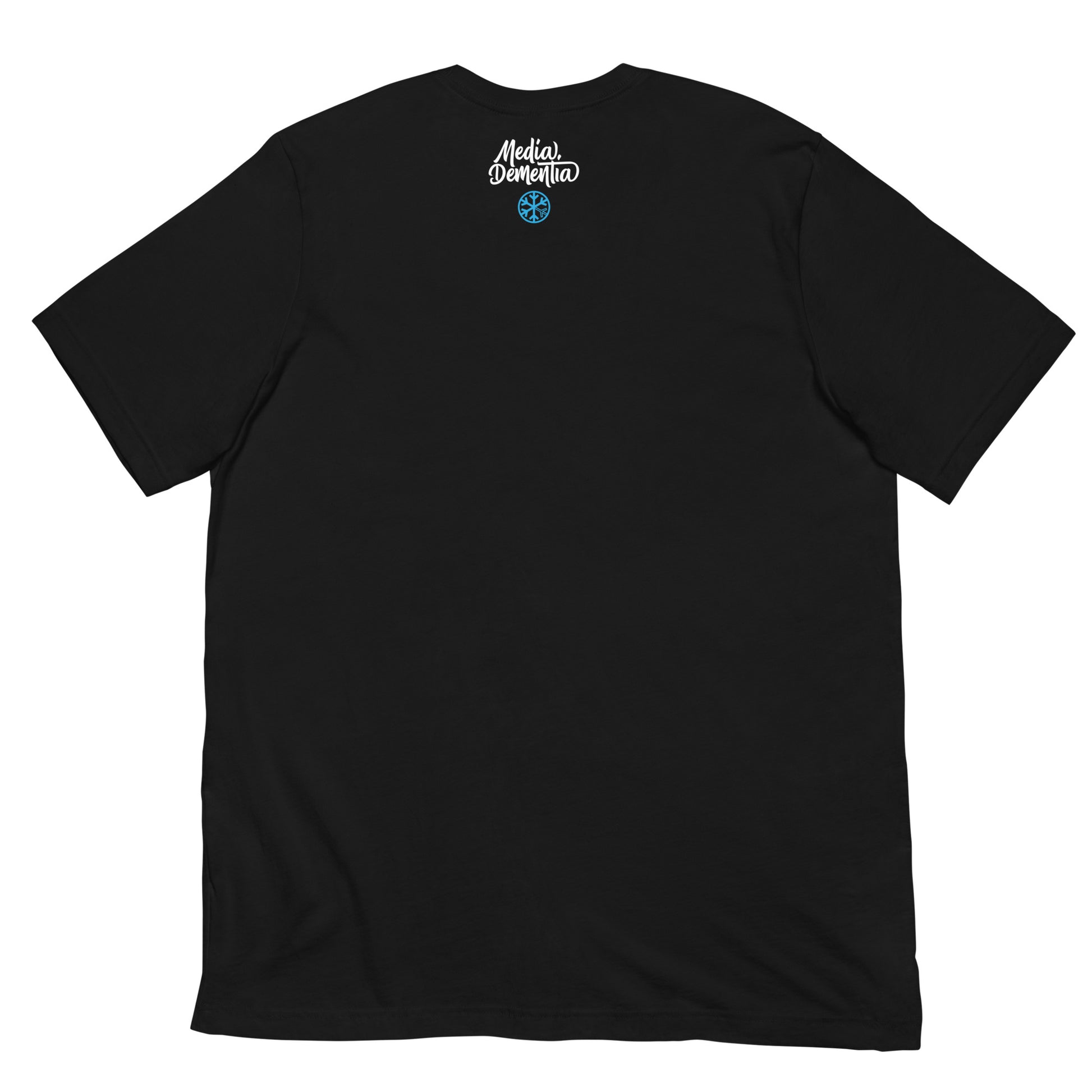 Black-Press Corpse Graffiti Tee from B.Different Clothing, back view, graffiti-inspired streetwear t-shirt