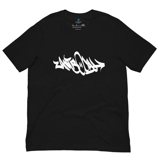 Antisocial Tag Tee black B.Different Clothing graffiti street art inspired streetwear brand