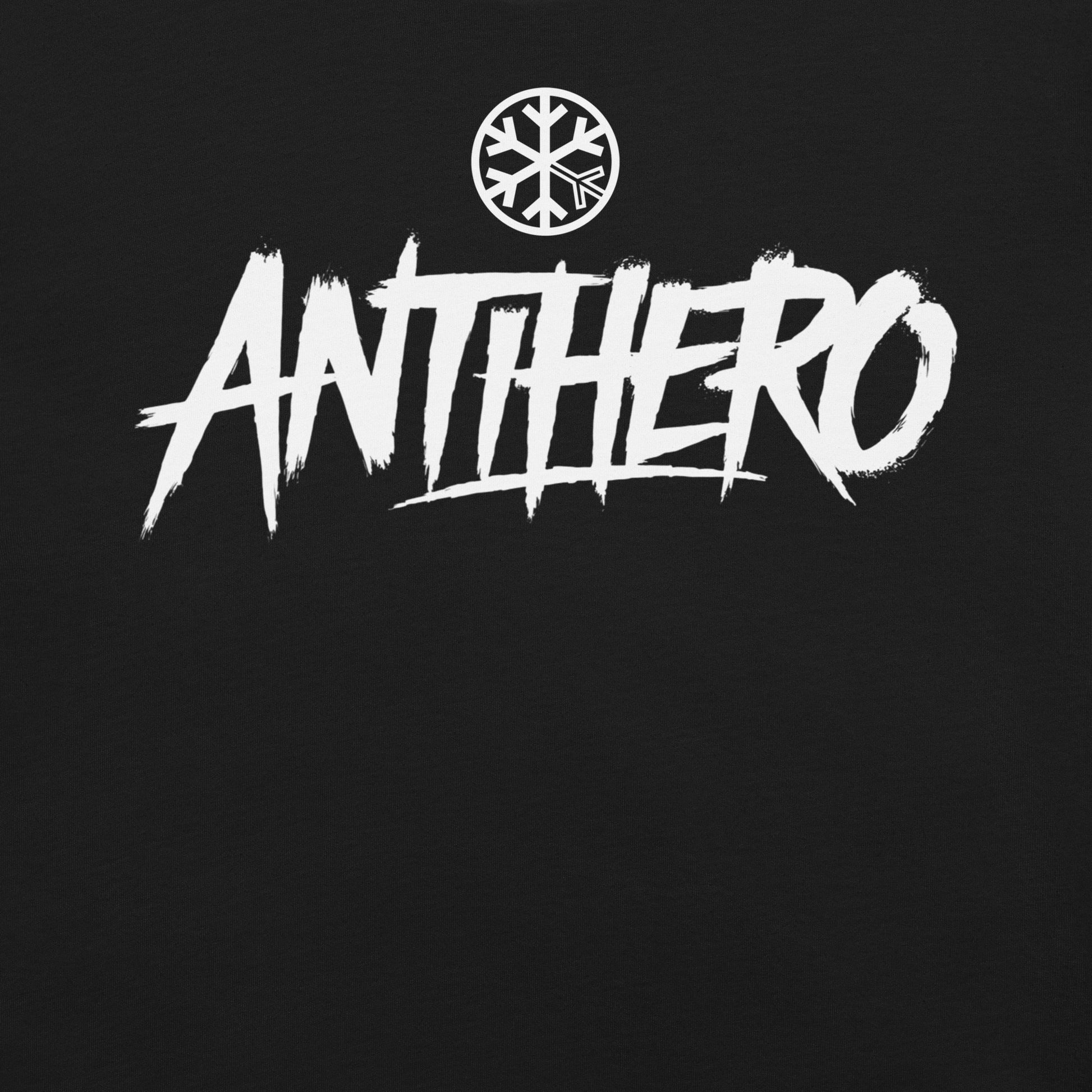 Black-Antihero Graffiti Tag Tee from B.Different Clothing, graphic, graffiti-inspired streetwear t-shirt