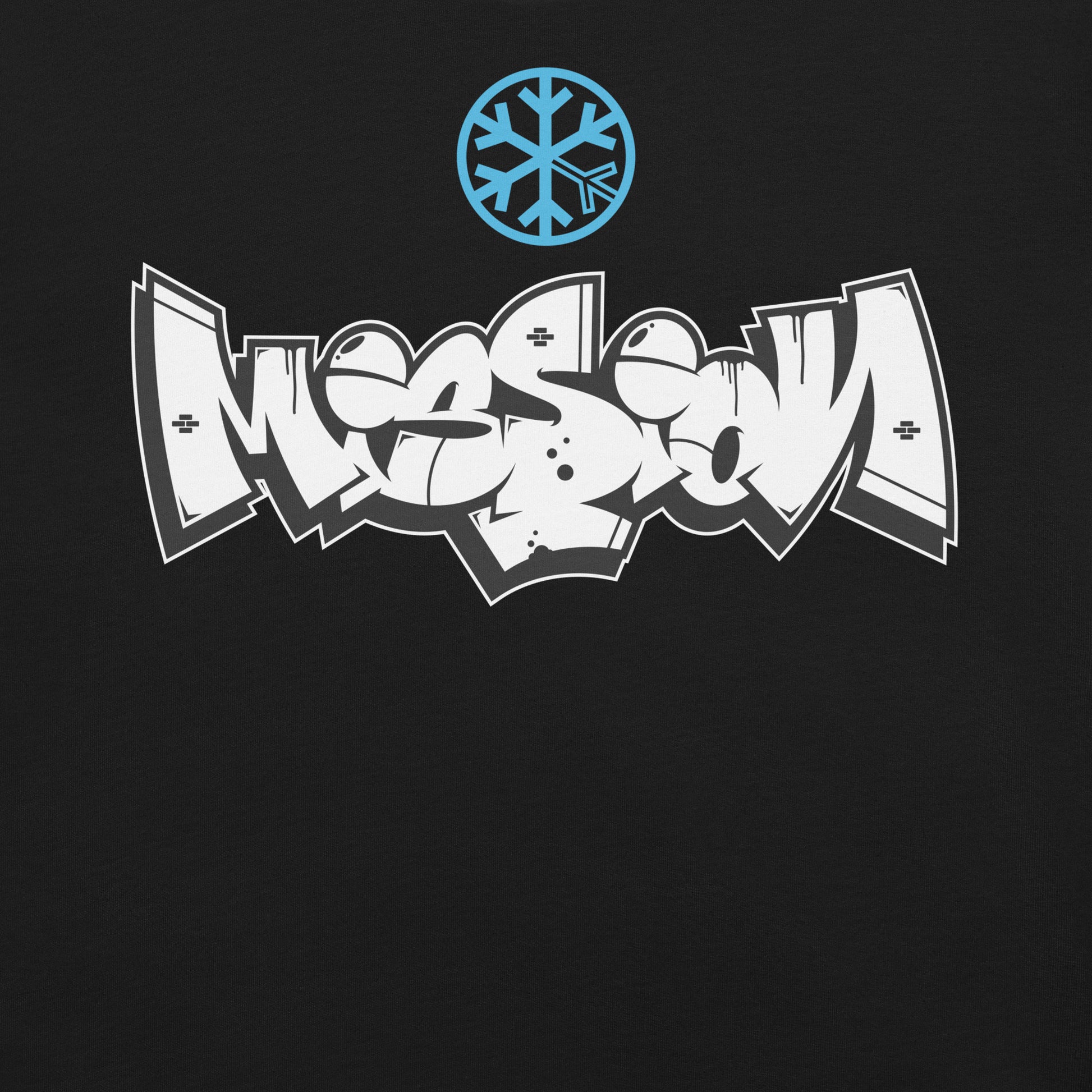 Black-Mission Graffiti Piece Tee from B.Different Clothing, graphic, graffiti-inspired streetwear t-shirt