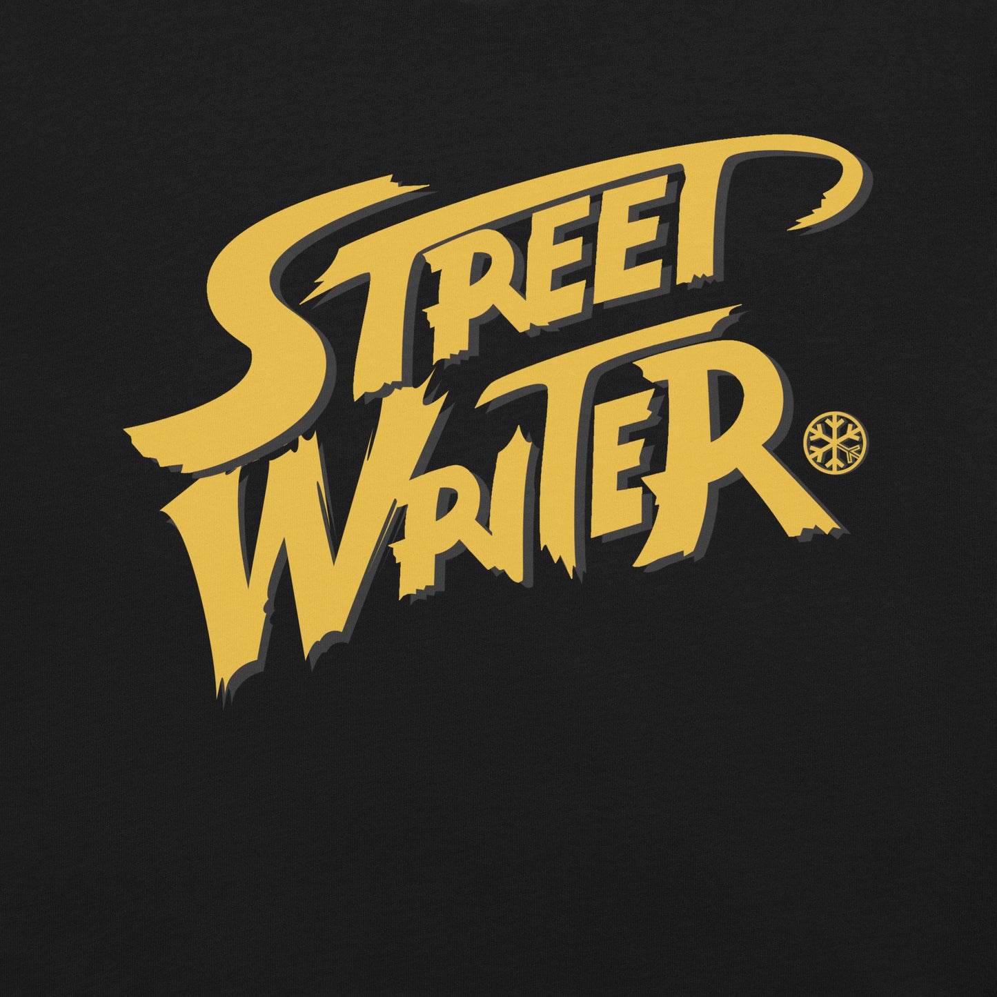 Black-Street Writer Graffiti Tee from B.Different Clothing, graphic, graffiti-inspired streetwear t-shirt