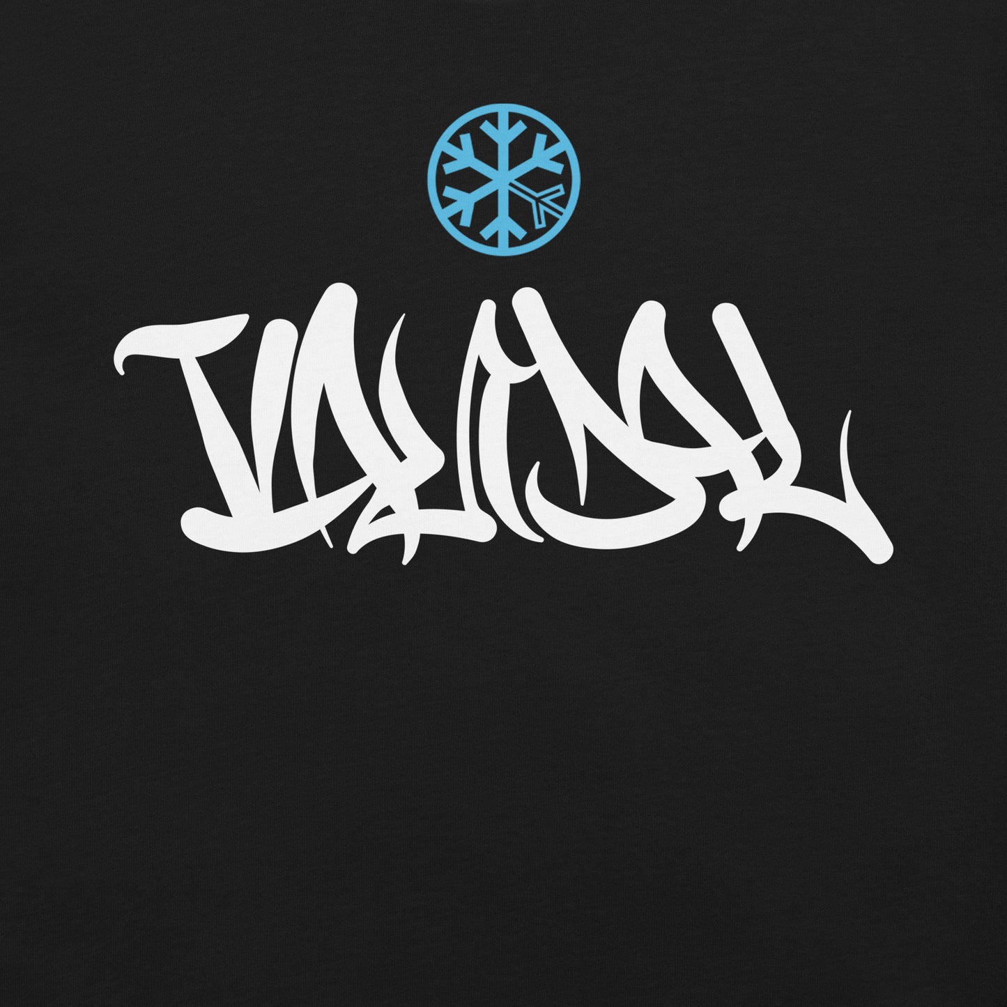 Black-Vandal Graffiti Tag Tee from B.Different Clothing, graphic, graffiti-inspired streetwear t-shirt
