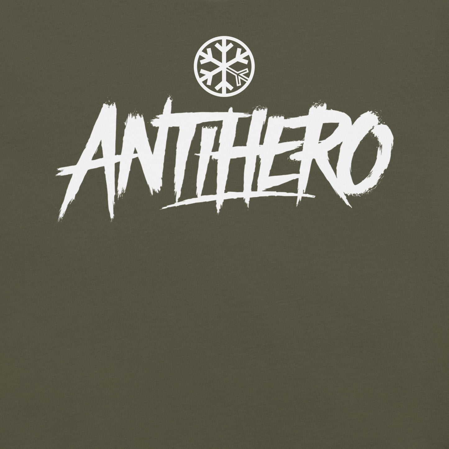 Green-Antihero Graffiti Tag Tee from B.Different Clothing, graphic, graffiti-inspired streetwear t-shirt