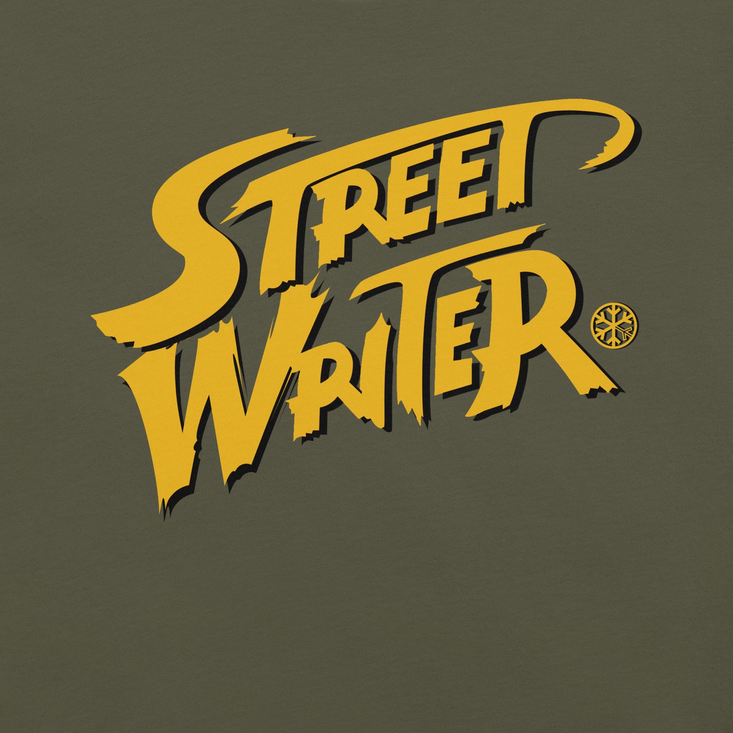 Green-Street Writer Graffiti Tee from B.Different Clothing, graphic, graffiti-inspired streetwear t-shirt