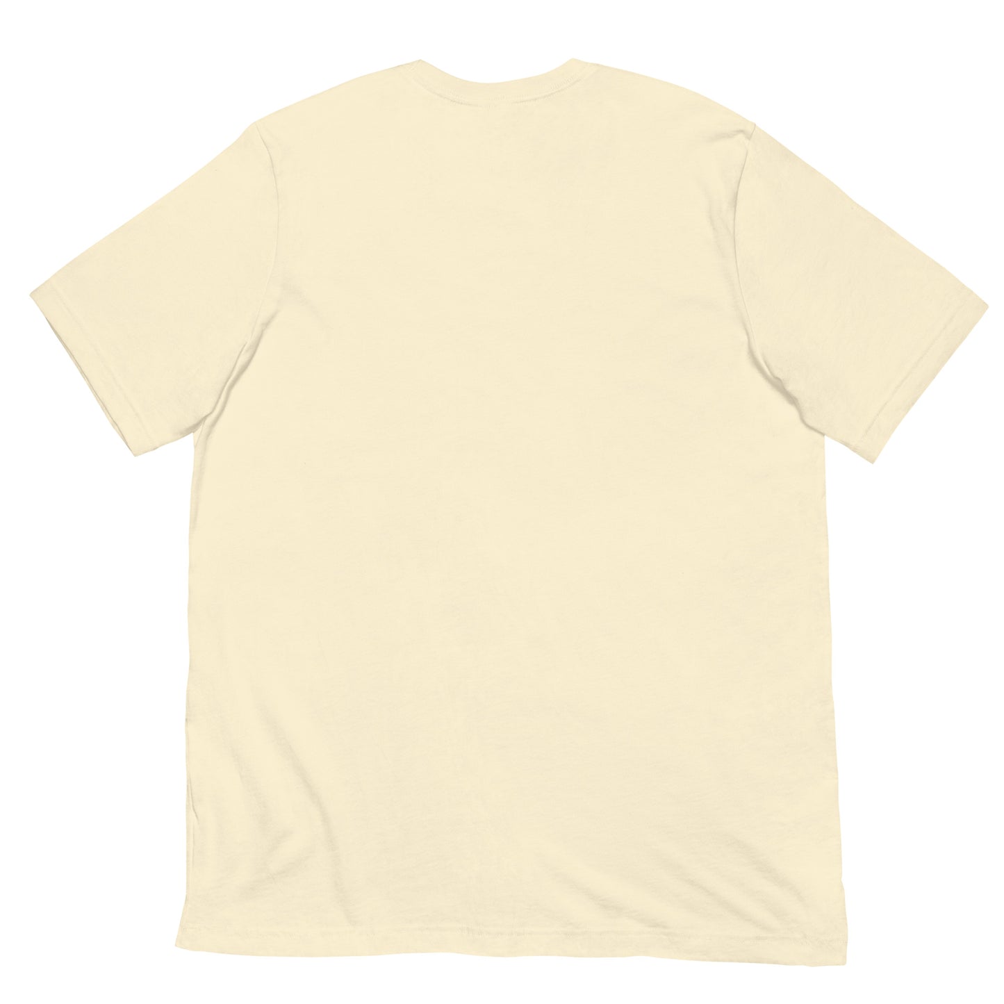 Beige-BDFRNT Blockbuster x Lady With Ermine Graffiti Tee from B.Different Clothing, back view, graffiti-inspired streetwear t-shirt